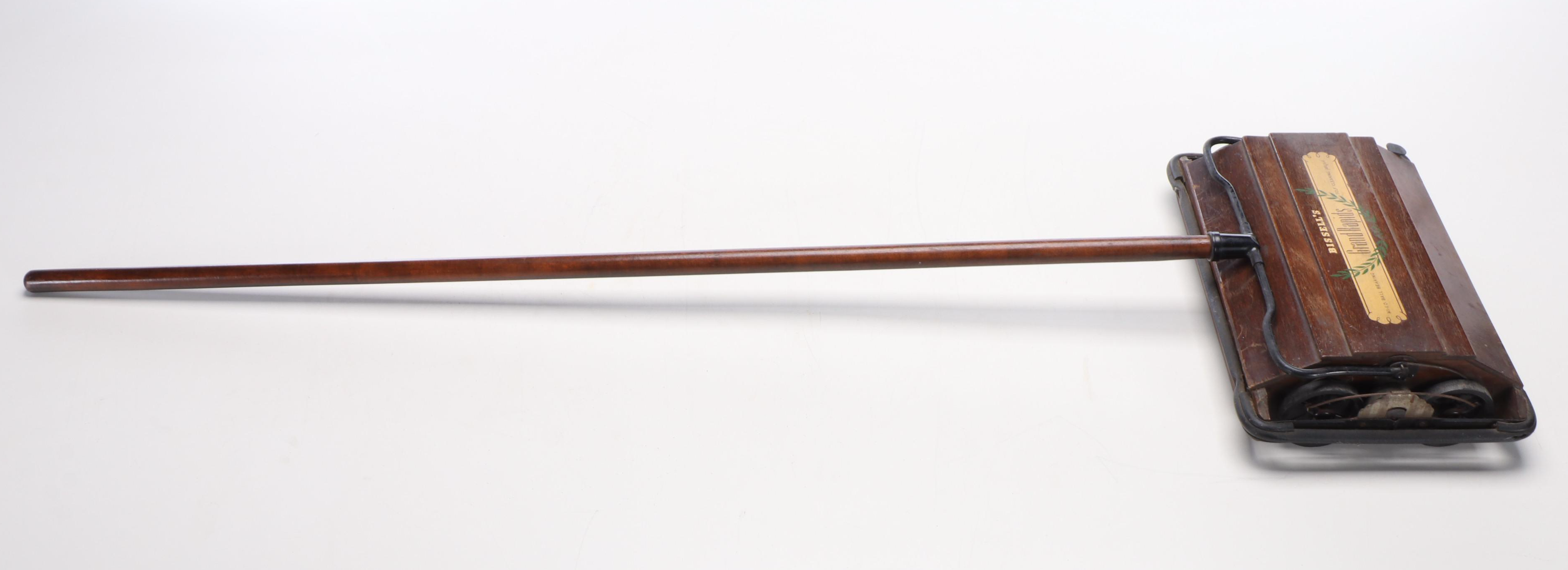 Bissell's Grand Rapids Self Cleaning Floor Sweeper with General Electric Iron