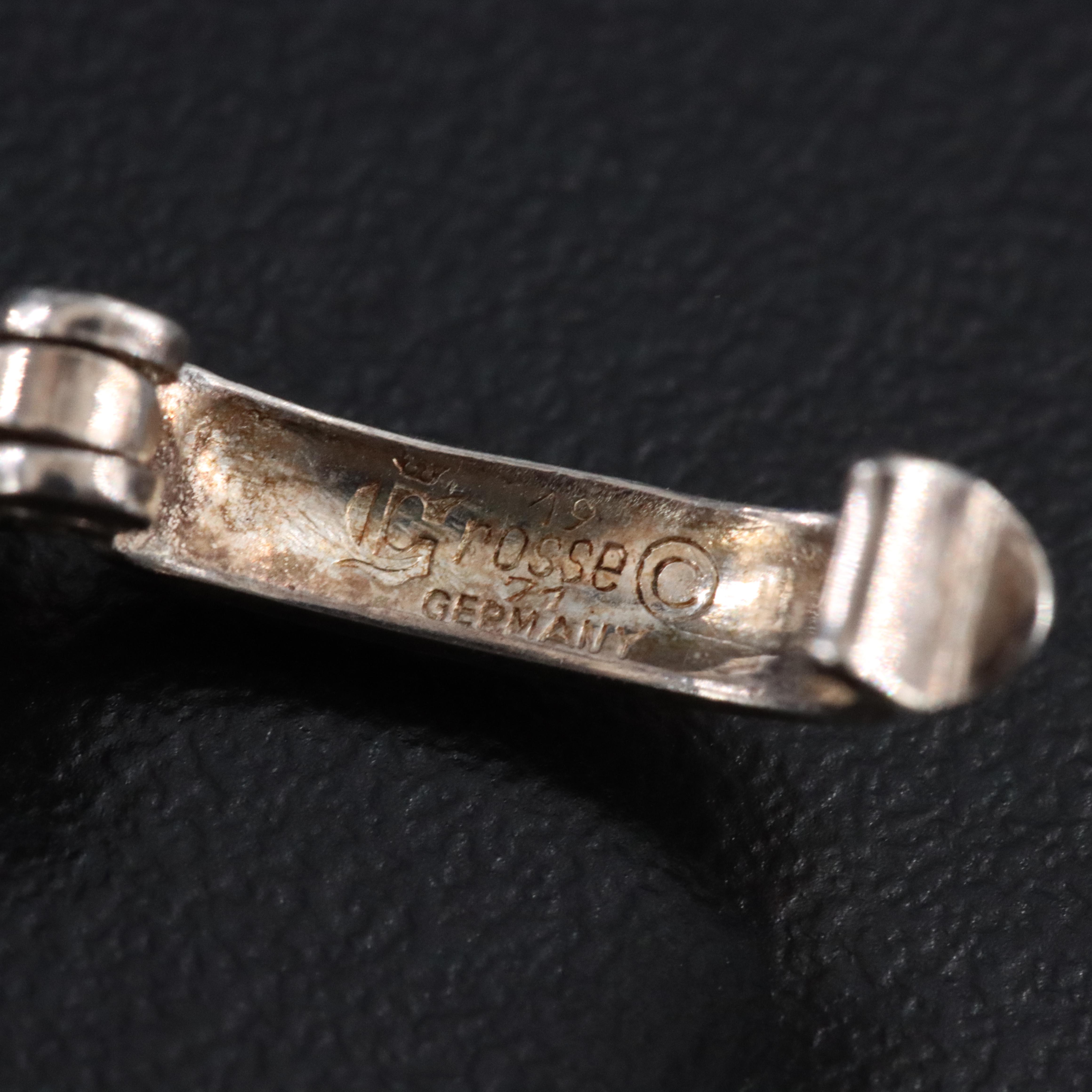 Henkel Grosse Sterling Keyhole Bracelet