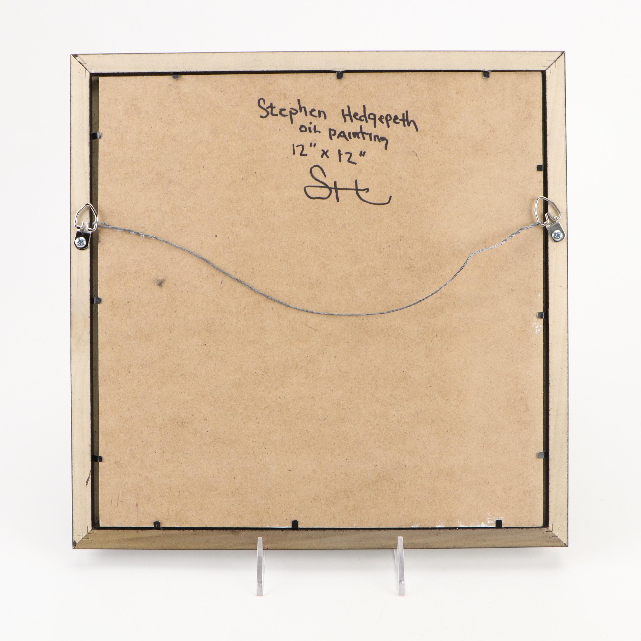 Stephen Hedgepeth Nocturne Landscape Oil Painting, 21st Century