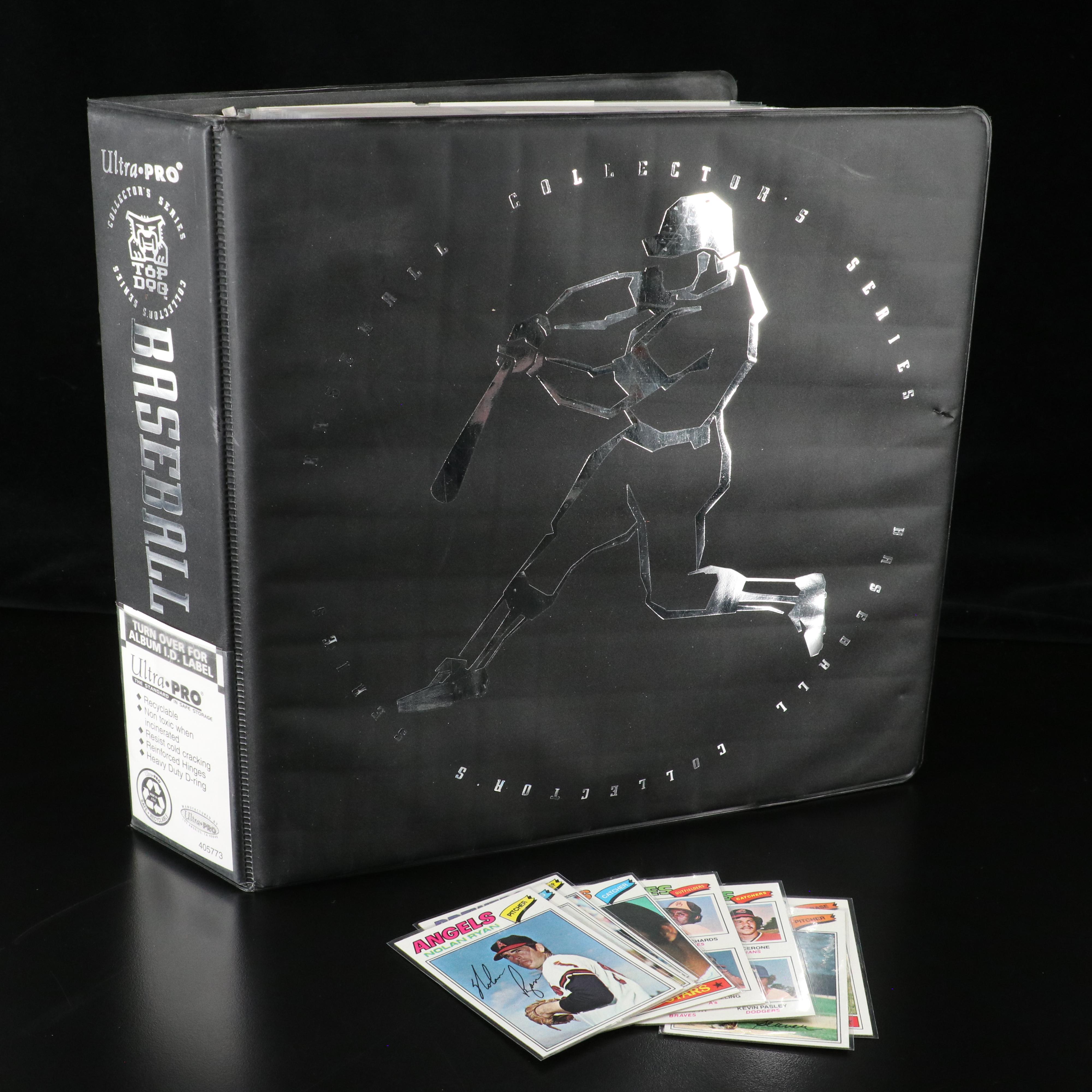 1977 Topps Complete Baseball Card Set Featuring Nolan Ryan, Reggie Jackson, More