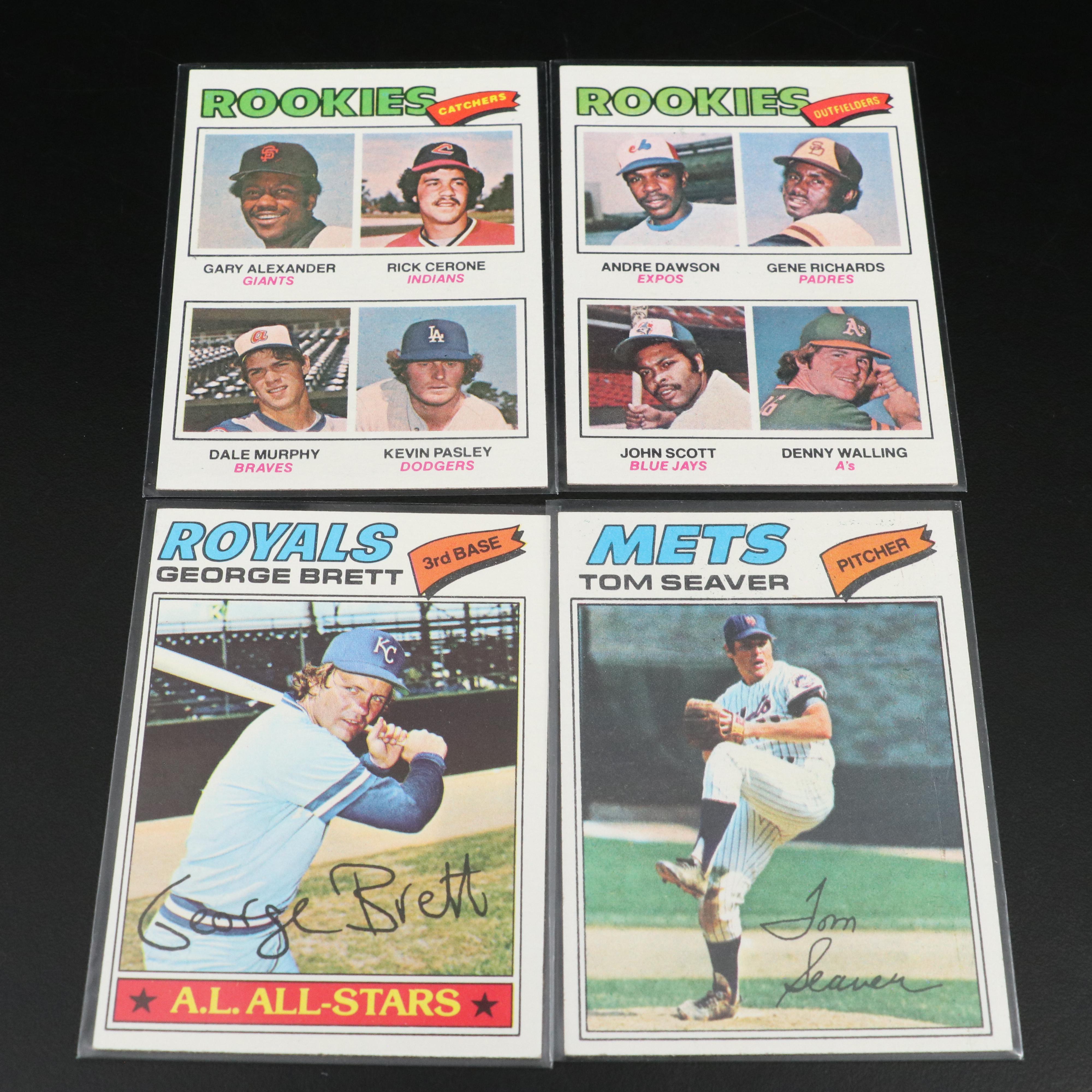 1977 Topps Complete Baseball Card Set Featuring Nolan Ryan, Reggie Jackson, More