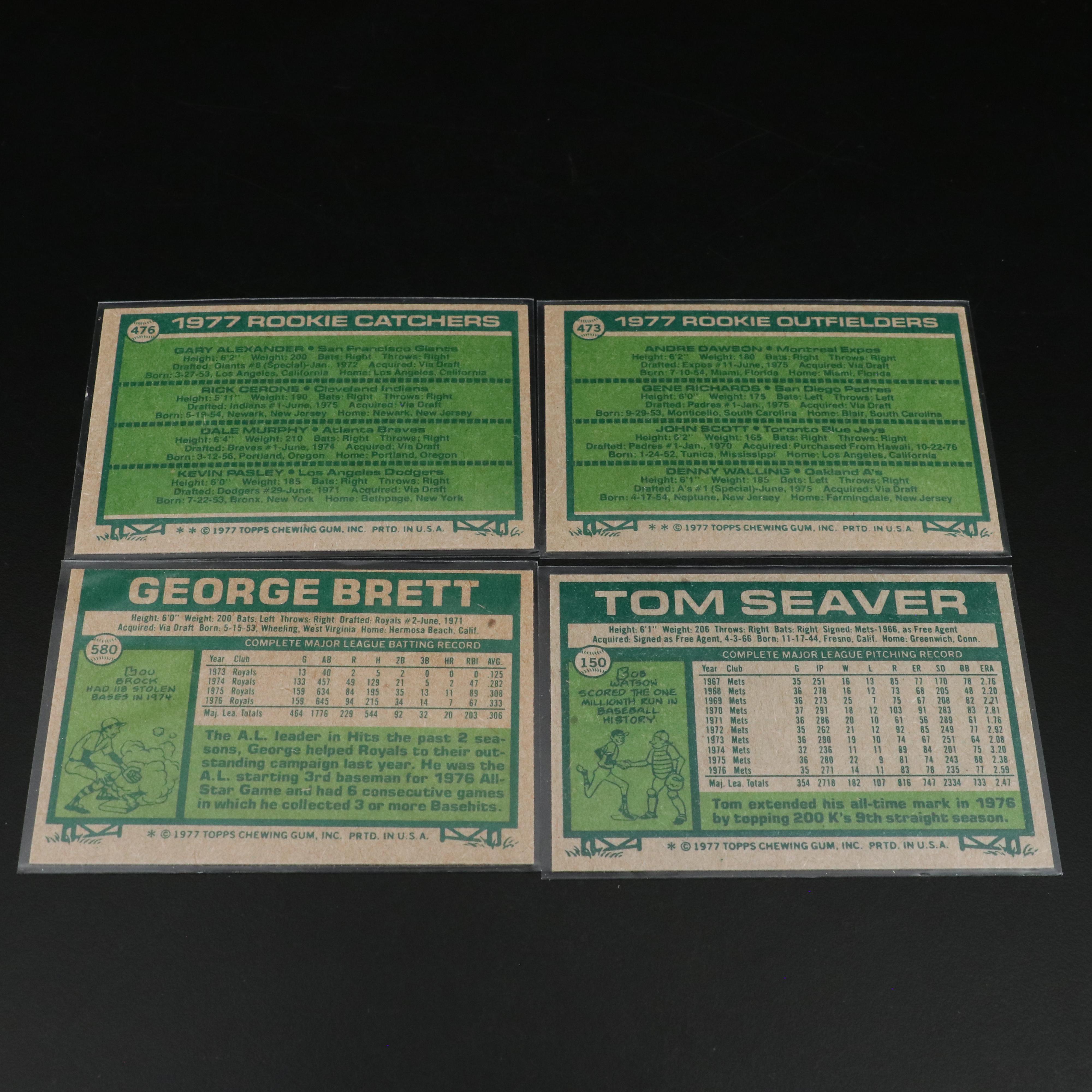 1977 Topps Complete Baseball Card Set Featuring Nolan Ryan, Reggie Jackson, More