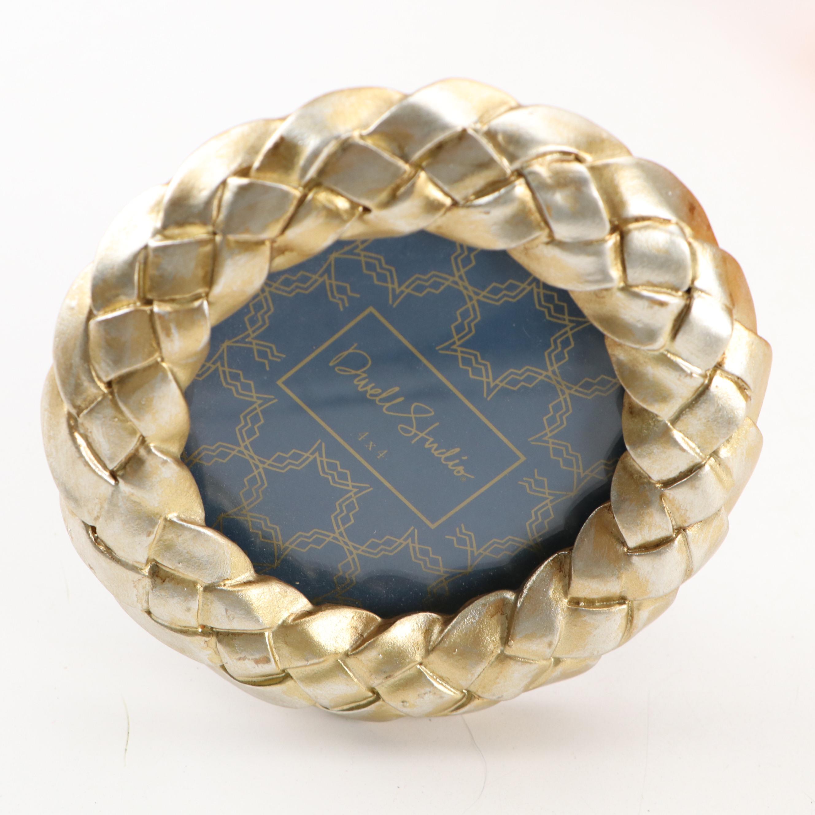 Metal Pumpkin Potpourri Holder with Ceramic Pumpkins and Other Autumn Décor