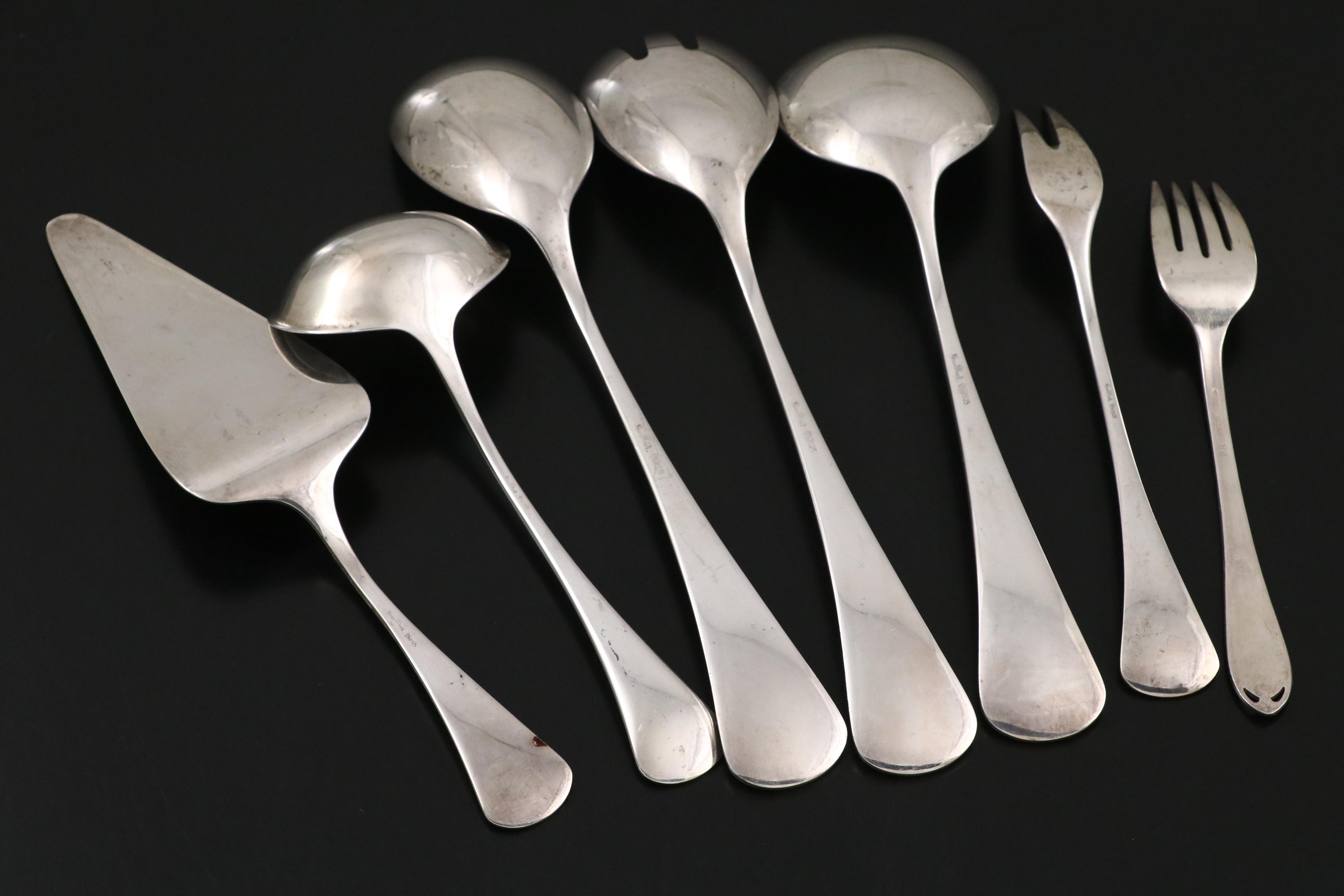 Rosenthal "Romance" Sterling Silver Flatware, Mid to Late 20th Century