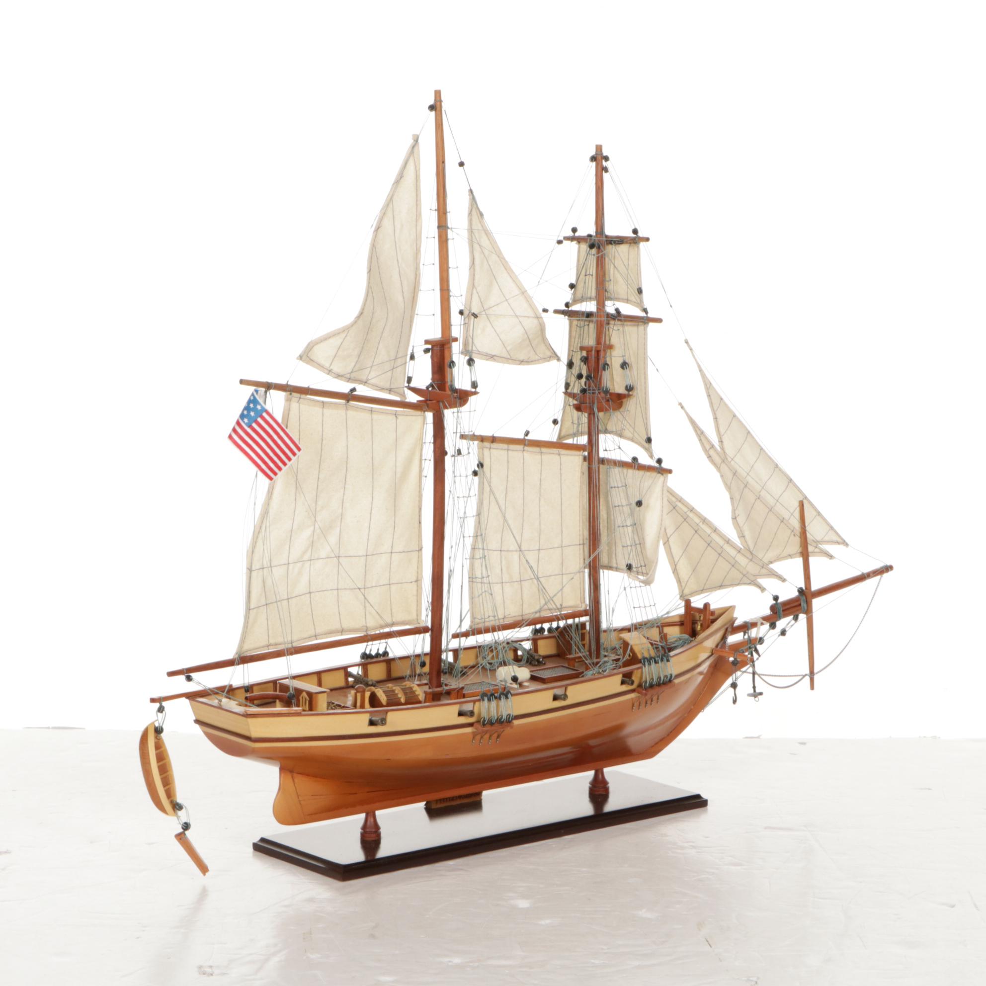 Old Modern Handicrafts Harvey 1847 Model Ship