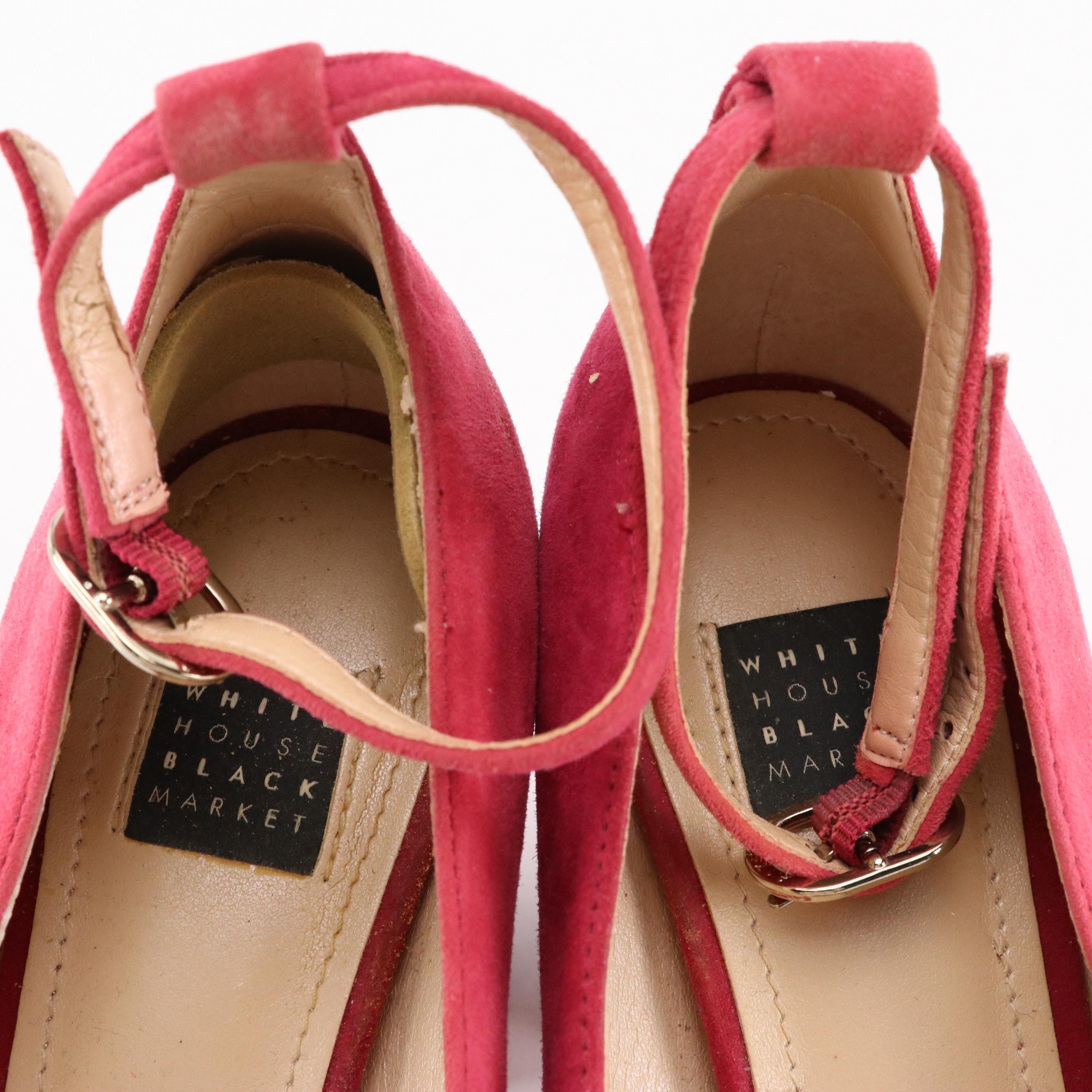 Stuart Weitzman Sandals and White House/Black Market Ankle Strap Pumps