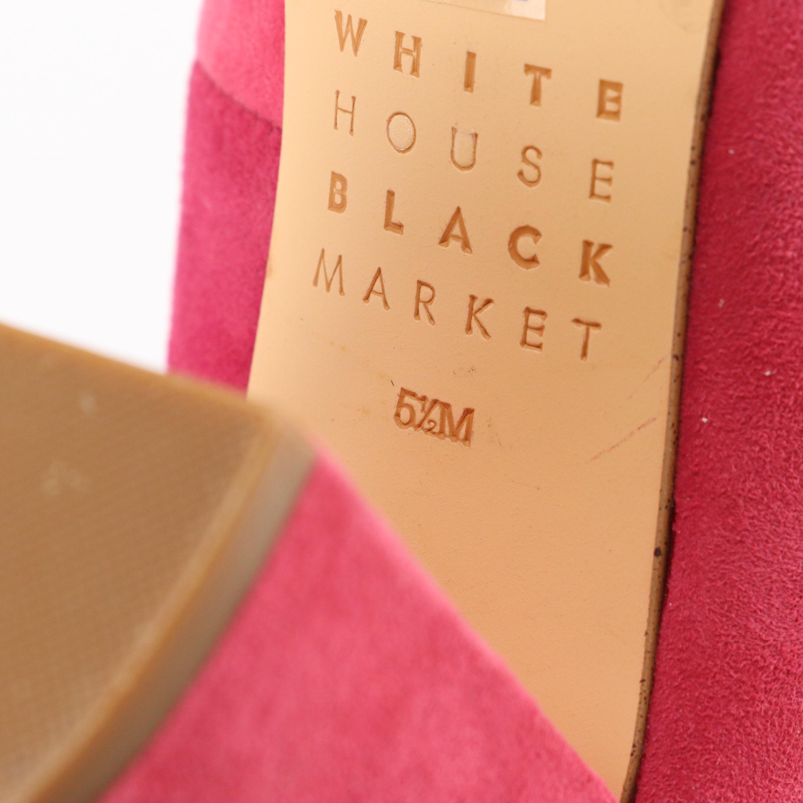 Stuart Weitzman Sandals and White House/Black Market Ankle Strap Pumps