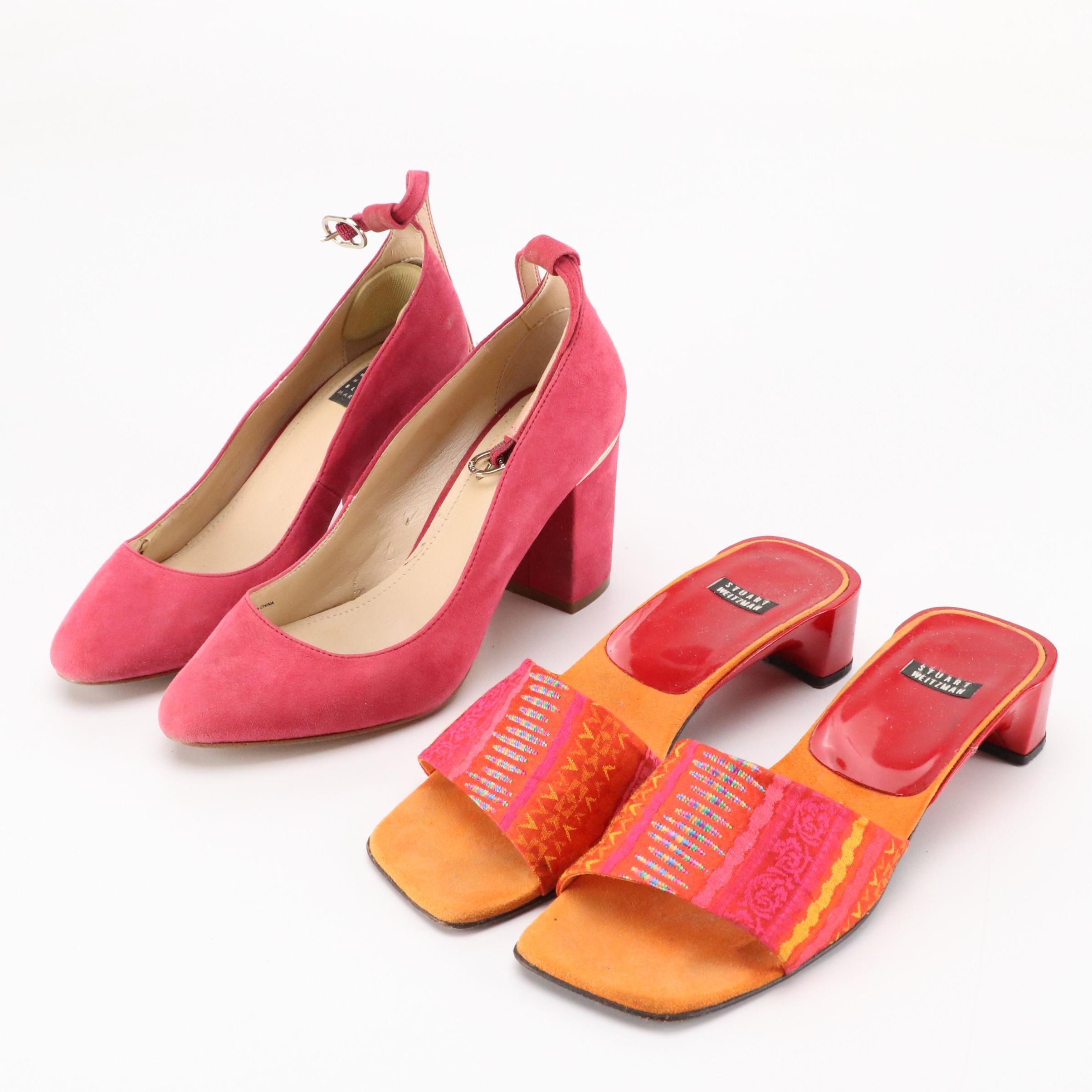 Stuart Weitzman Sandals and White House/Black Market Ankle Strap Pumps