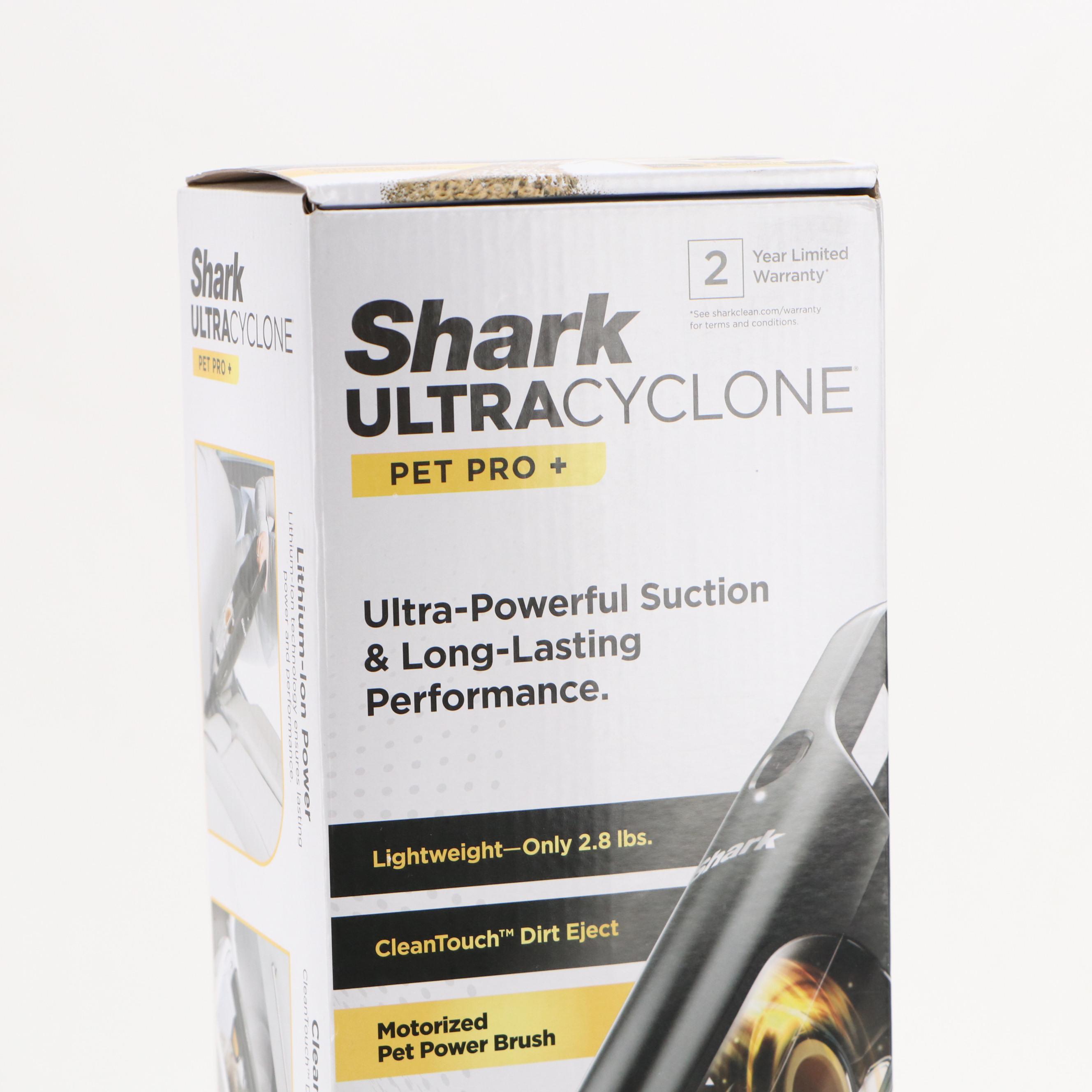 Shark Ultra Cyclone Pet Pro + Handheld Vacuum with CWP Rug Renovator Shampoo