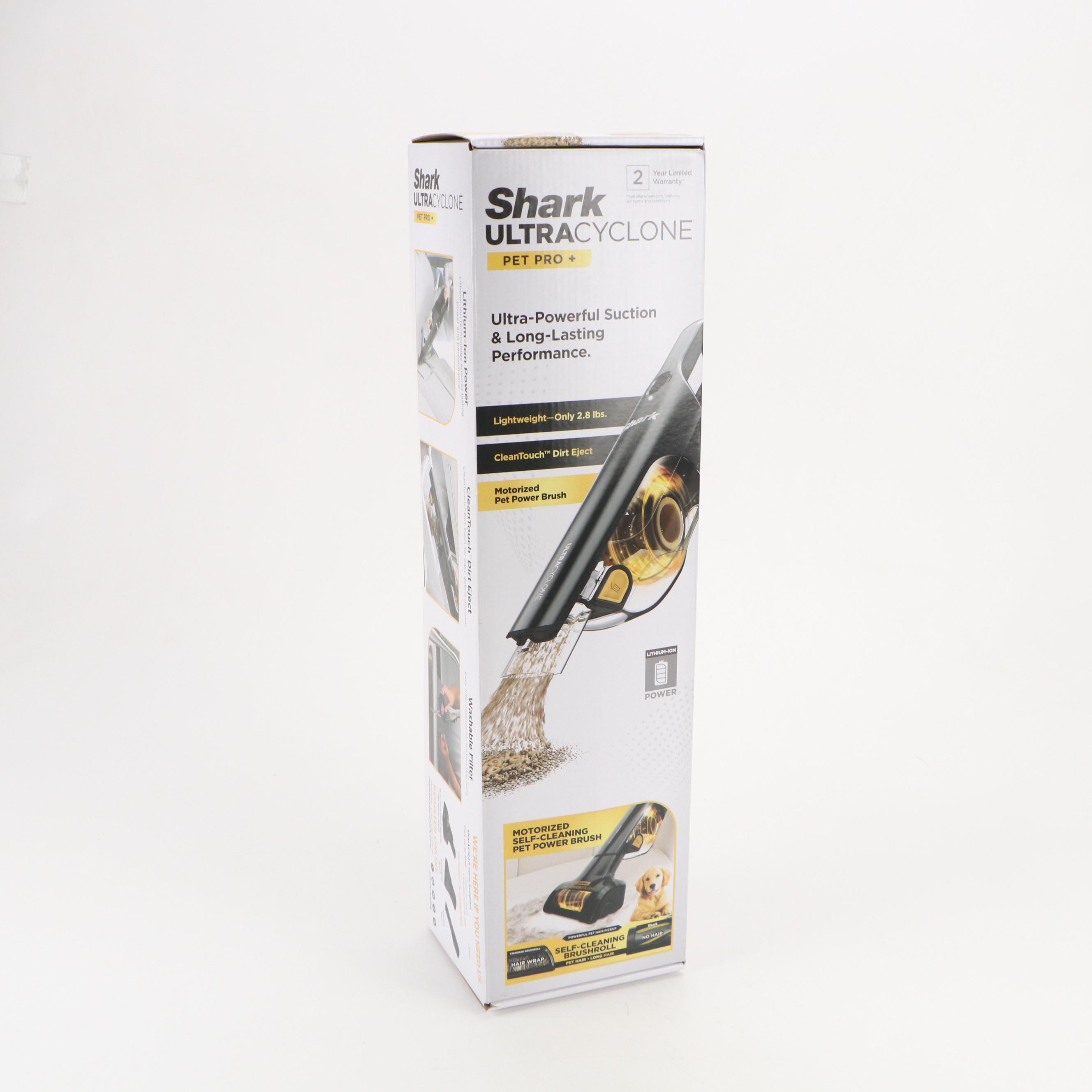 Shark Ultra Cyclone Pet Pro + Handheld Vacuum with CWP Rug Renovator Shampoo