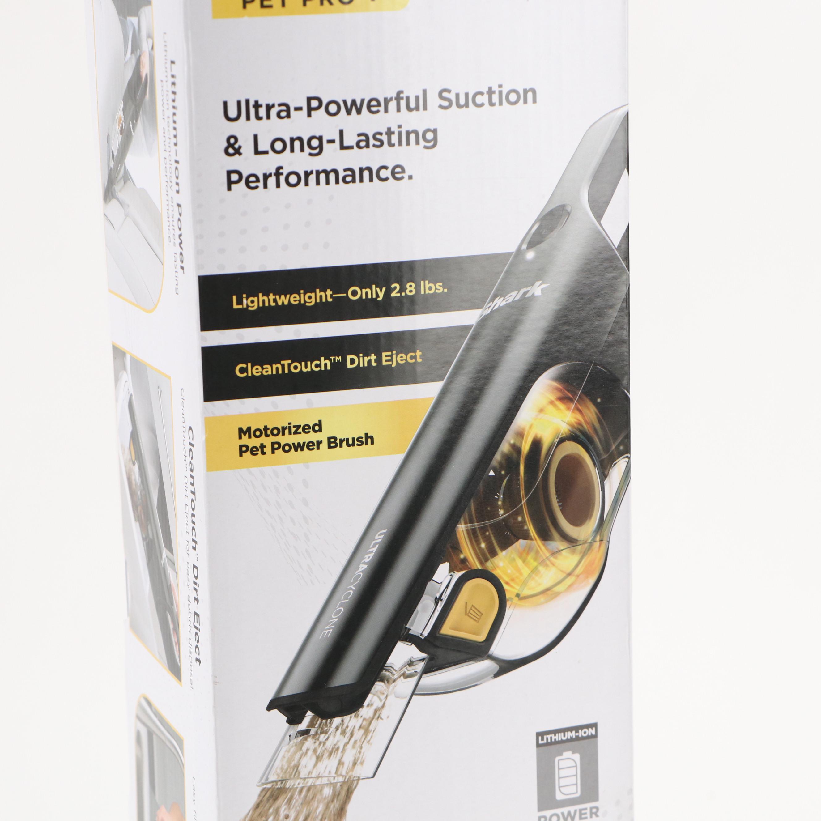 Shark Ultra Cyclone Pet Pro + Handheld Vacuum with CWP Rug Renovator Shampoo