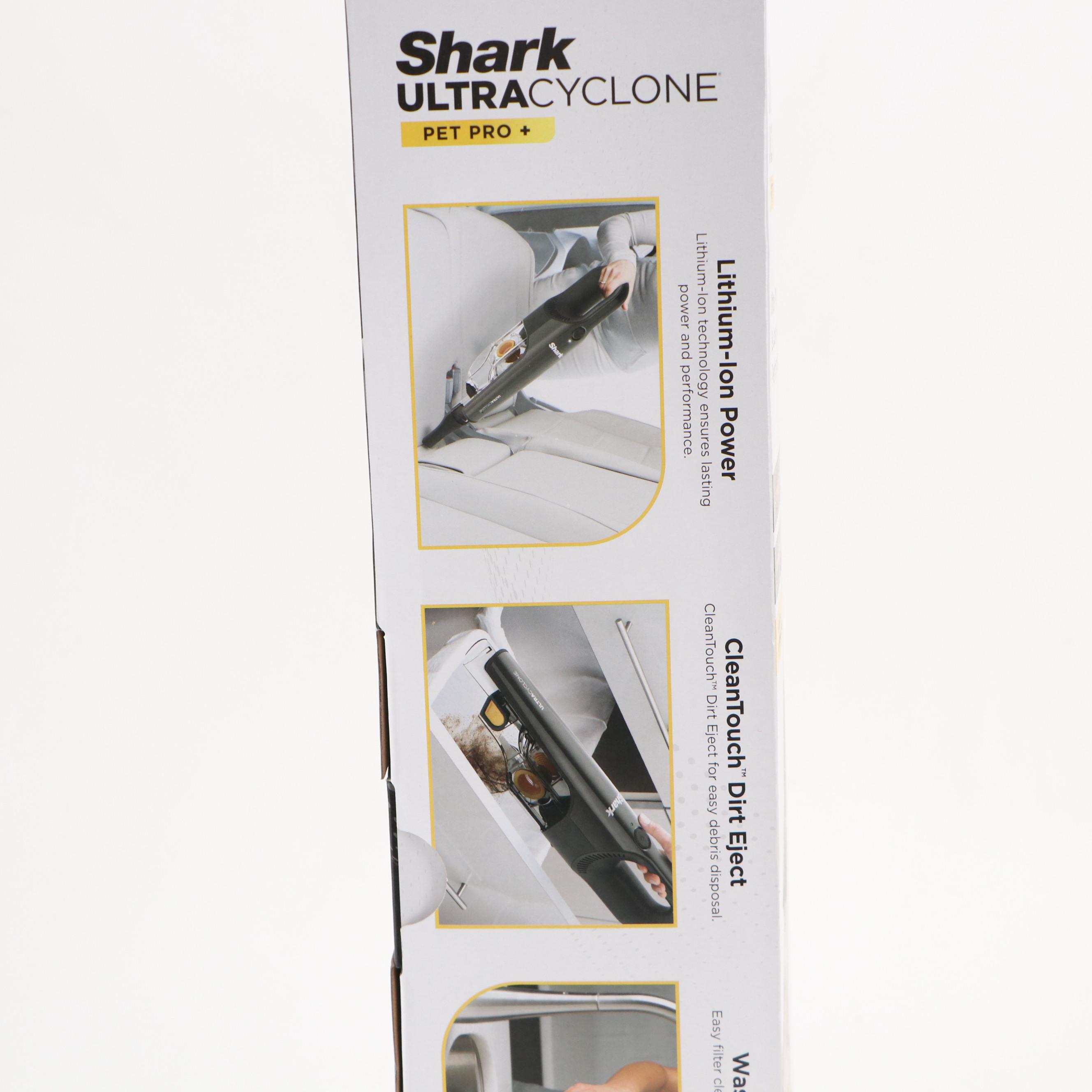 Shark Ultra Cyclone Pet Pro + Handheld Vacuum with CWP Rug Renovator Shampoo