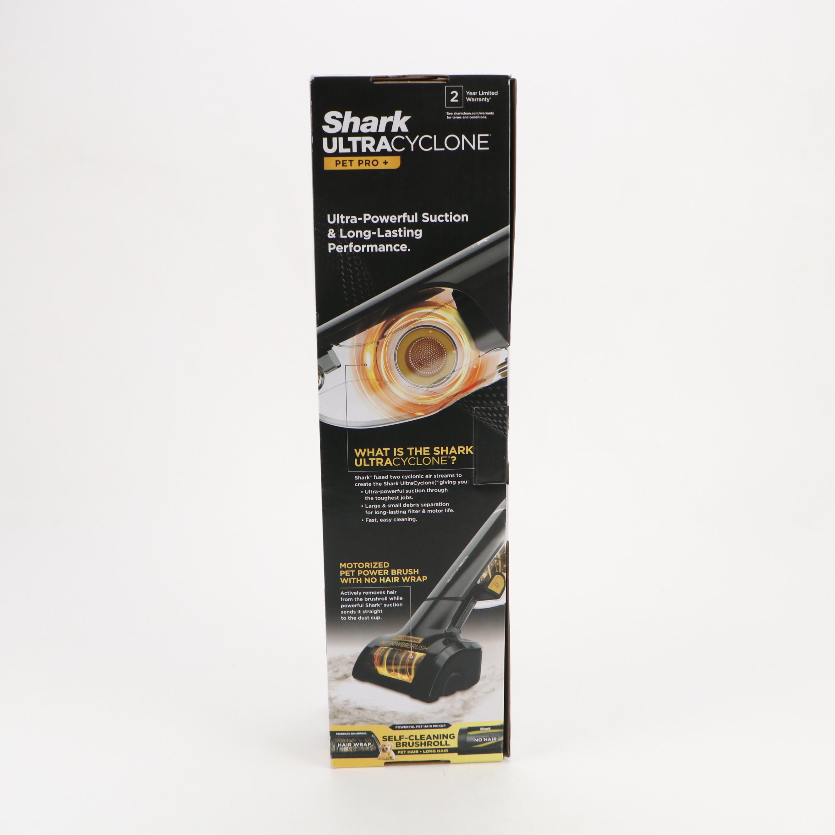 Shark Ultra Cyclone Pet Pro + Handheld Vacuum with CWP Rug Renovator Shampoo