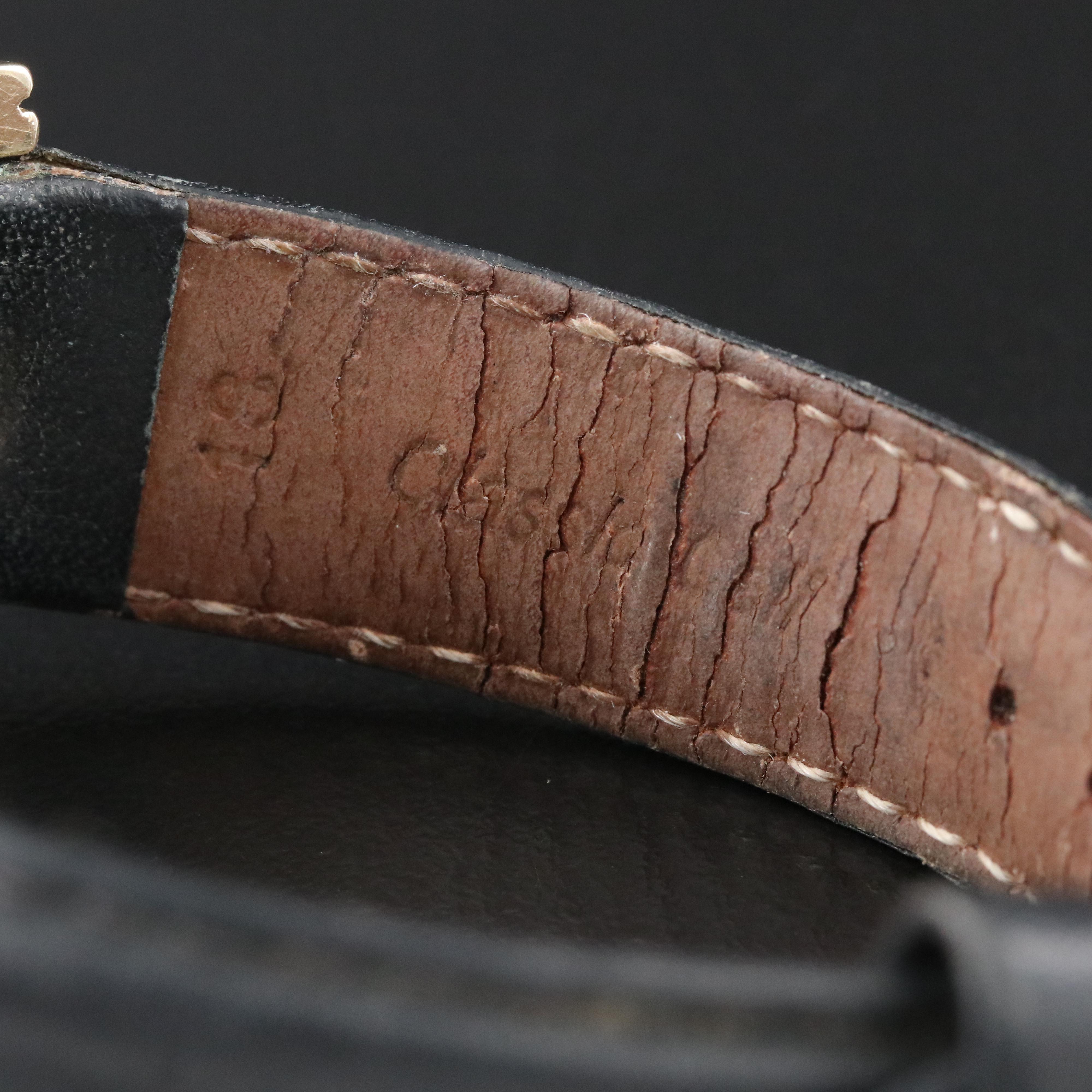 Vintage LeCoultre Gold-Plated Manual-Wind Watch