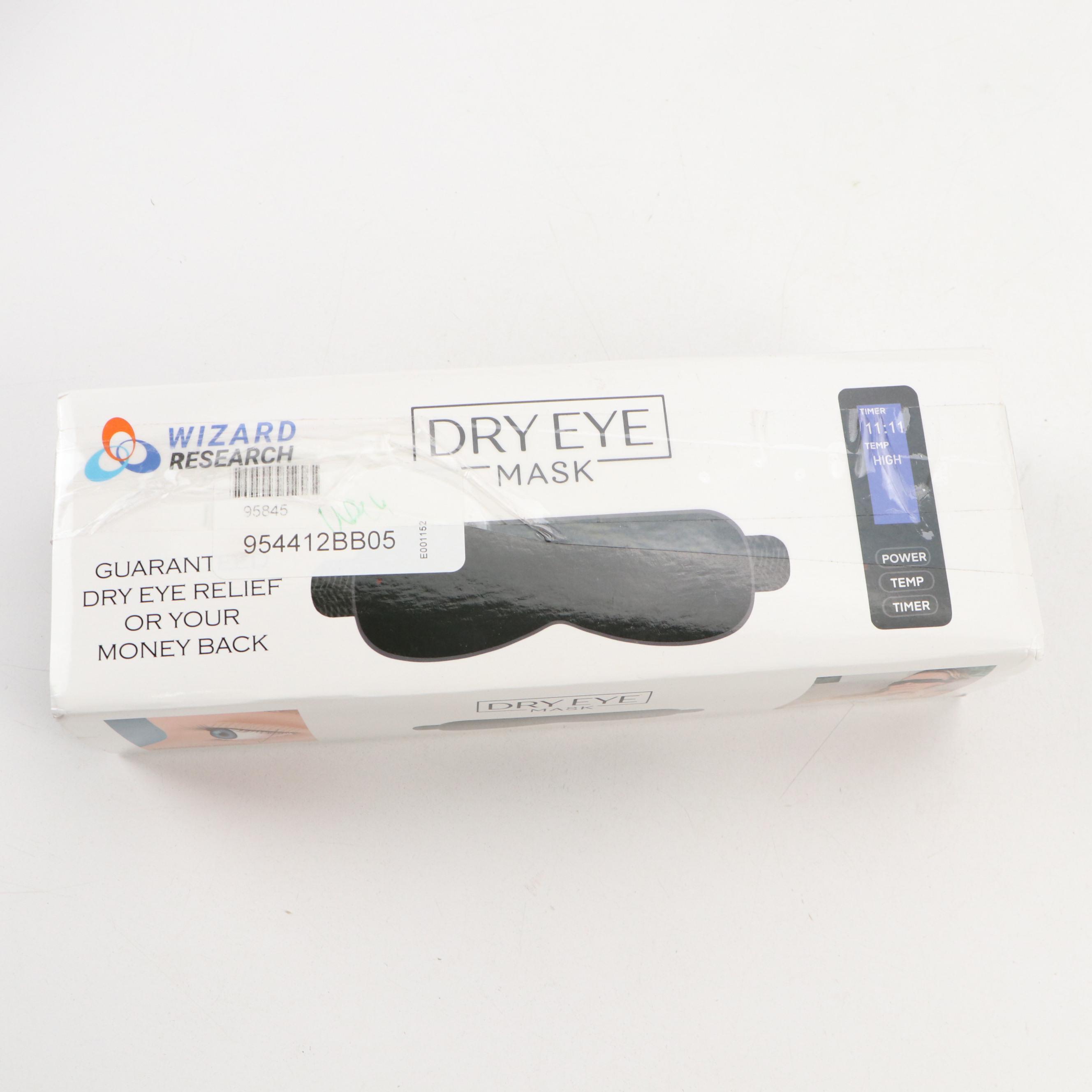 Flawless Legs Hair Remover with Wizard Research Dry Eye Masks