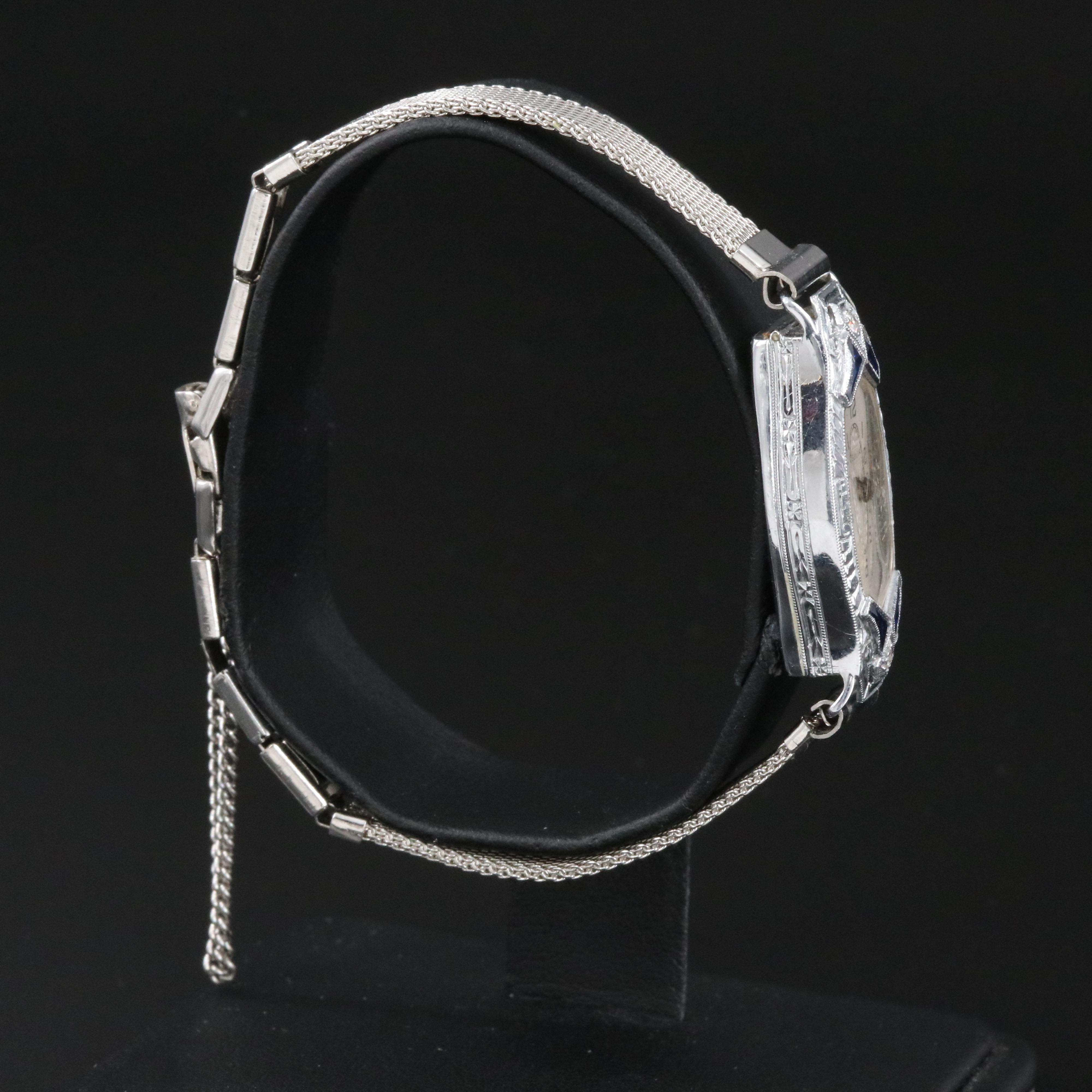 Bulova Quartz Conversion Diamonds and Sapphires Watch