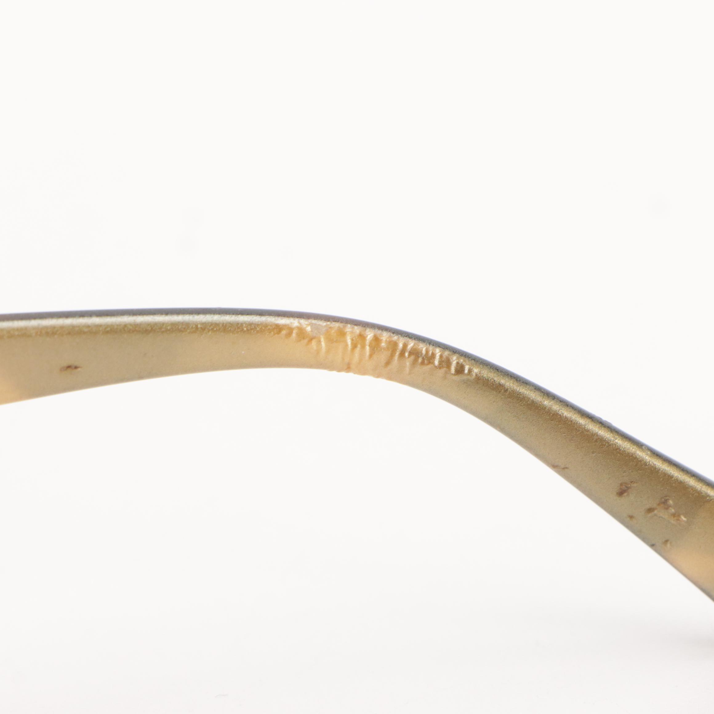 DB859 Polarized Brown Havana Butterfly Frame Sunglasses With JC Crystal Case