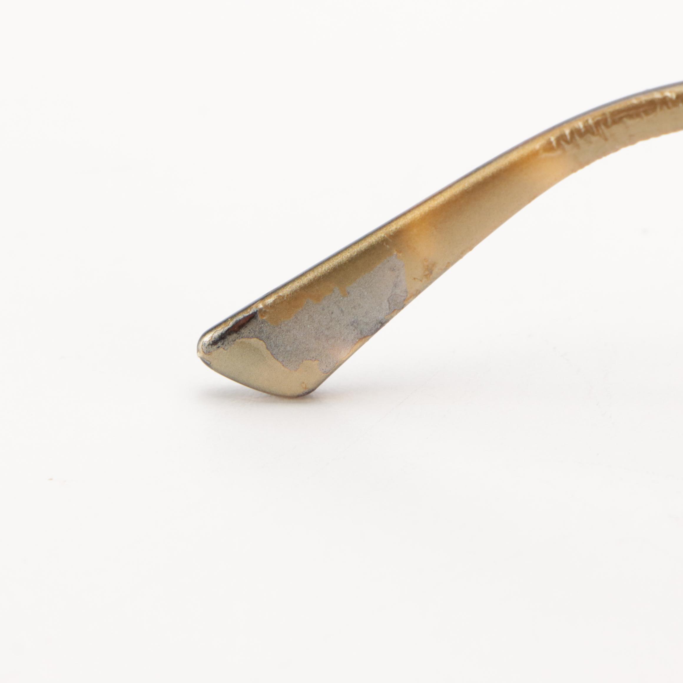 DB859 Polarized Brown Havana Butterfly Frame Sunglasses With JC Crystal Case