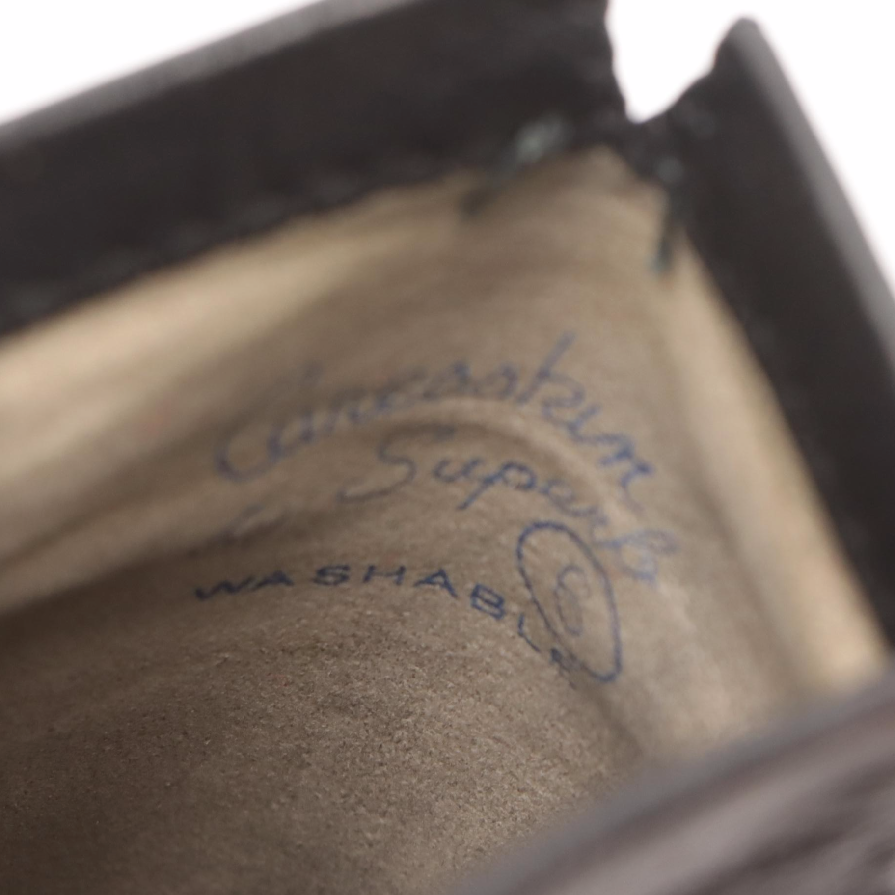 Caresskin by Superb and Other Vintage Black/Brown Leather Gloves