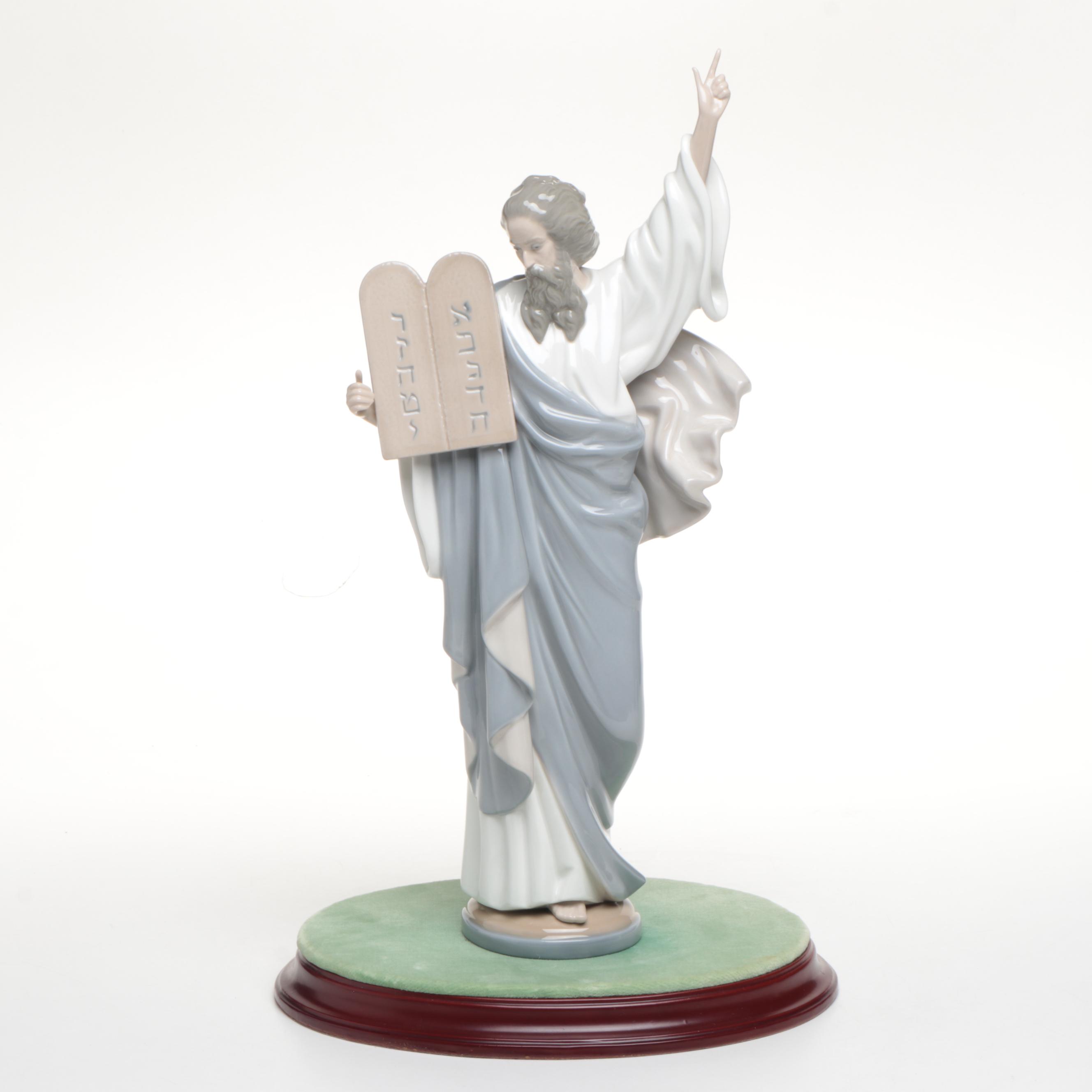 Lladró Porcelain "Moses", 1982