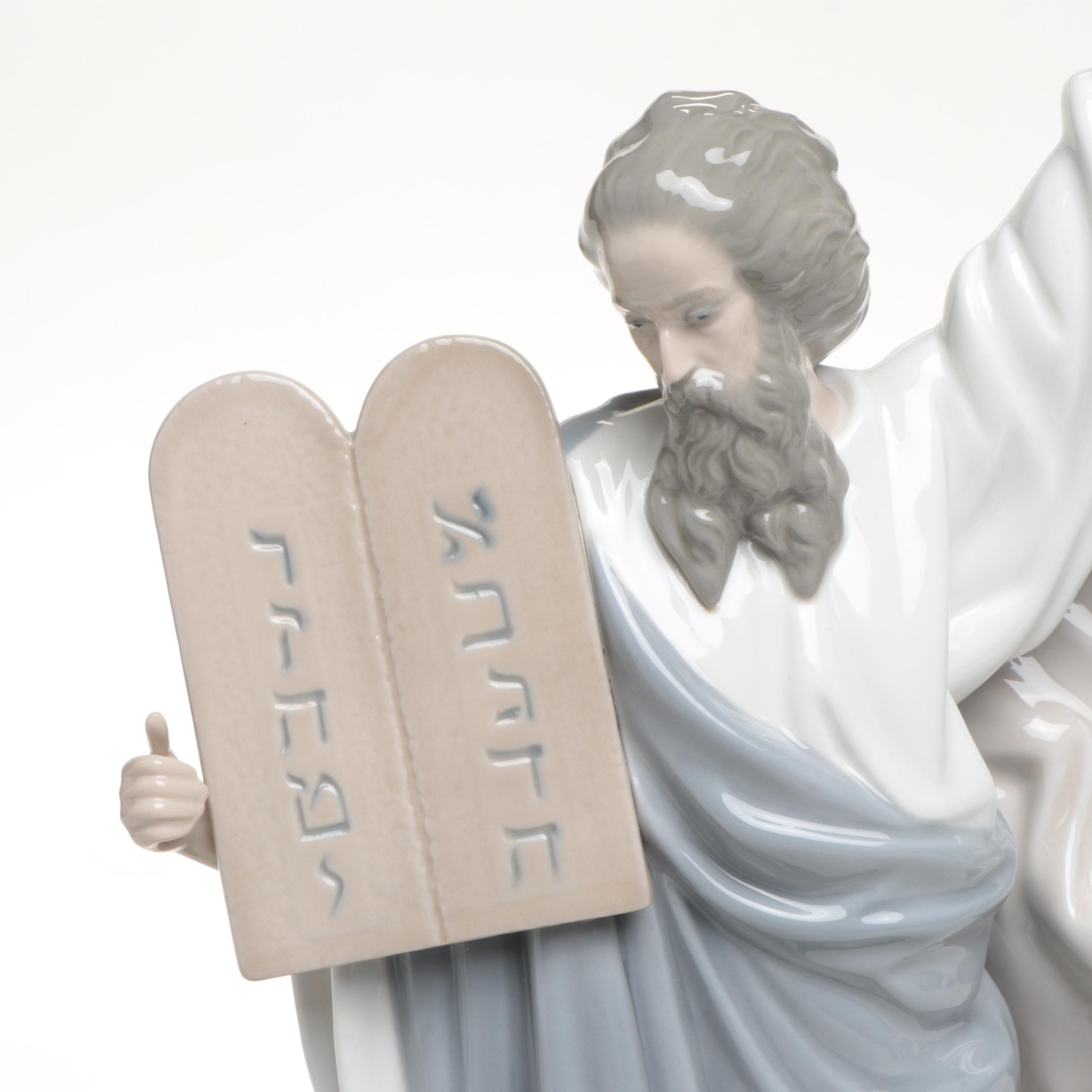 Lladró Porcelain "Moses", 1982