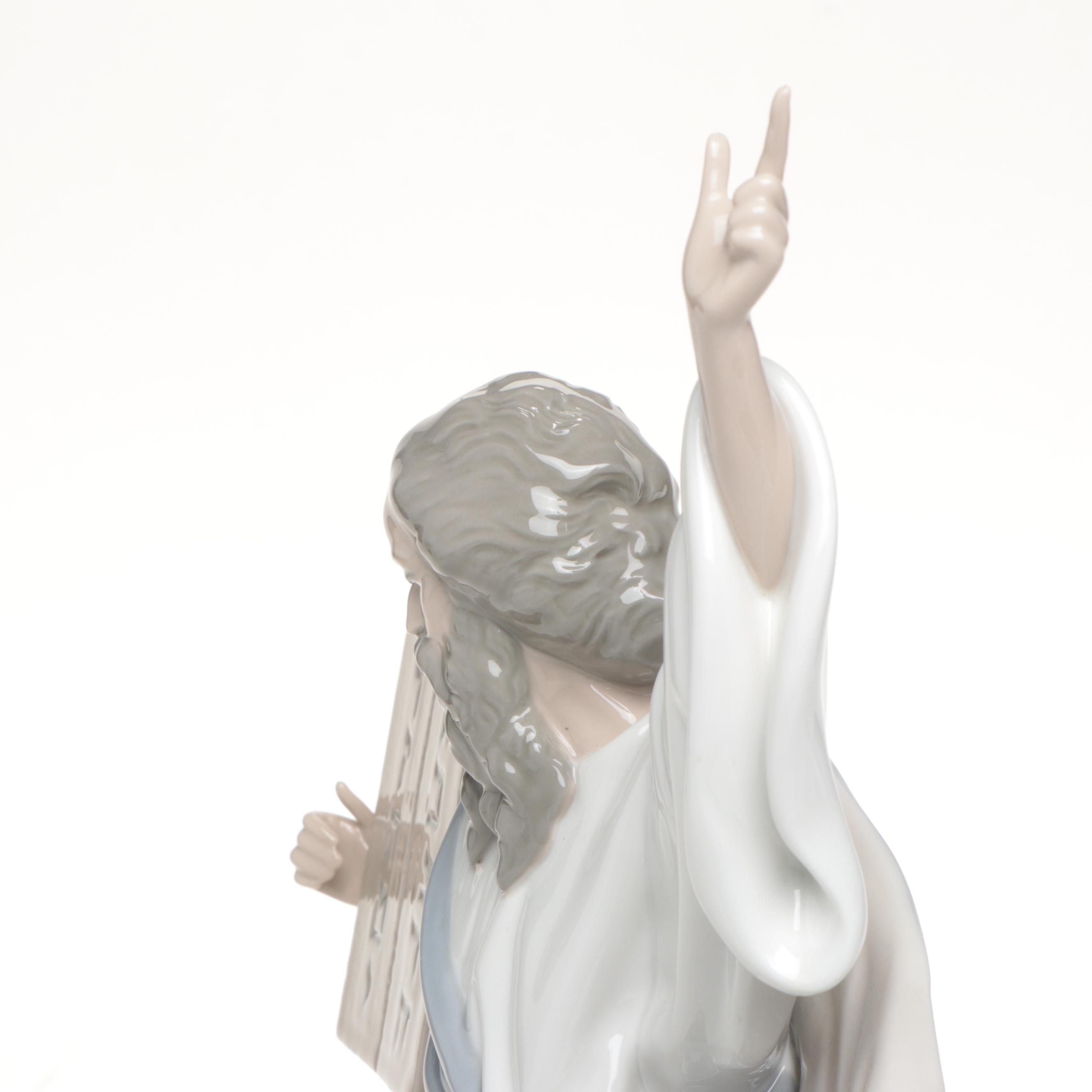 Lladró Porcelain "Moses", 1982