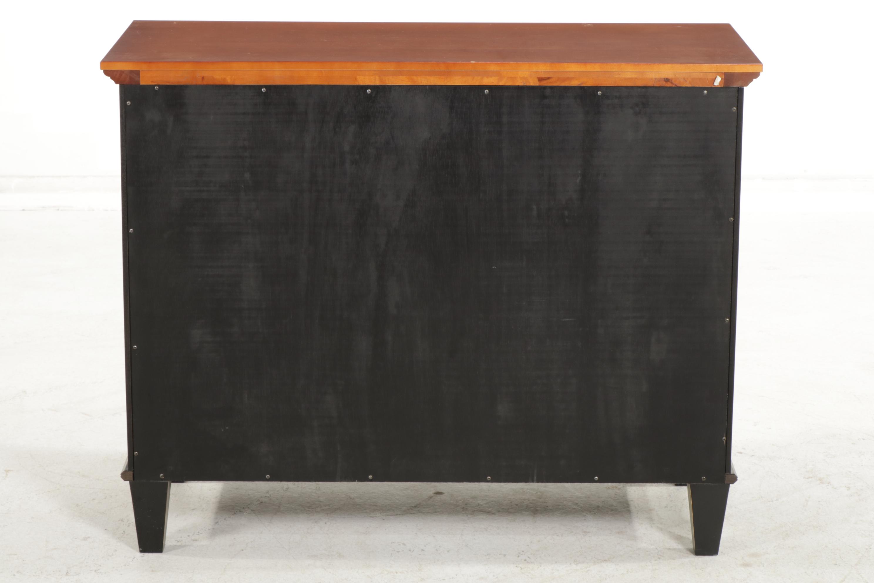 Arhaus Black Painted Lateral File Cabinet