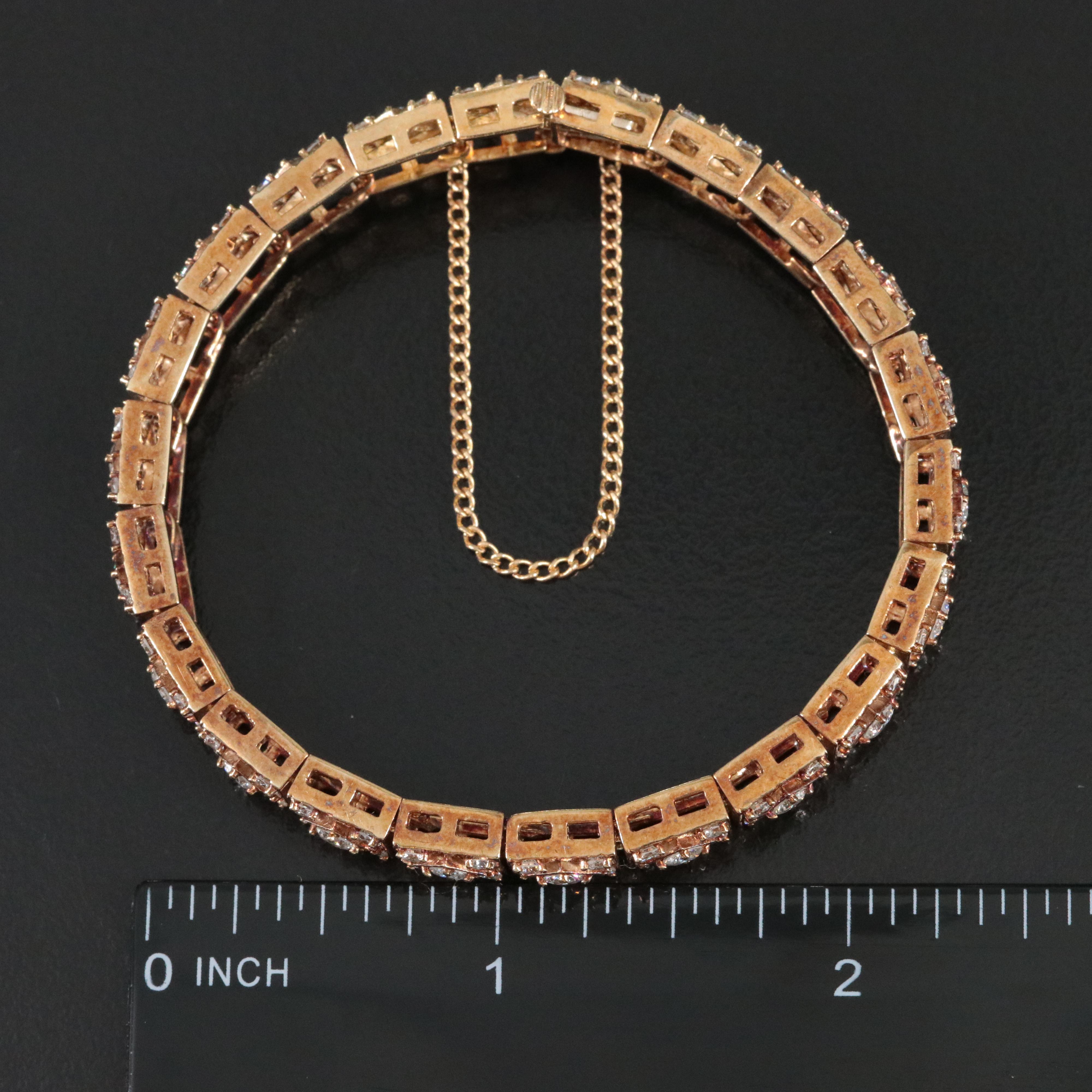 14K 5.54 CTW Diamond Bracelet