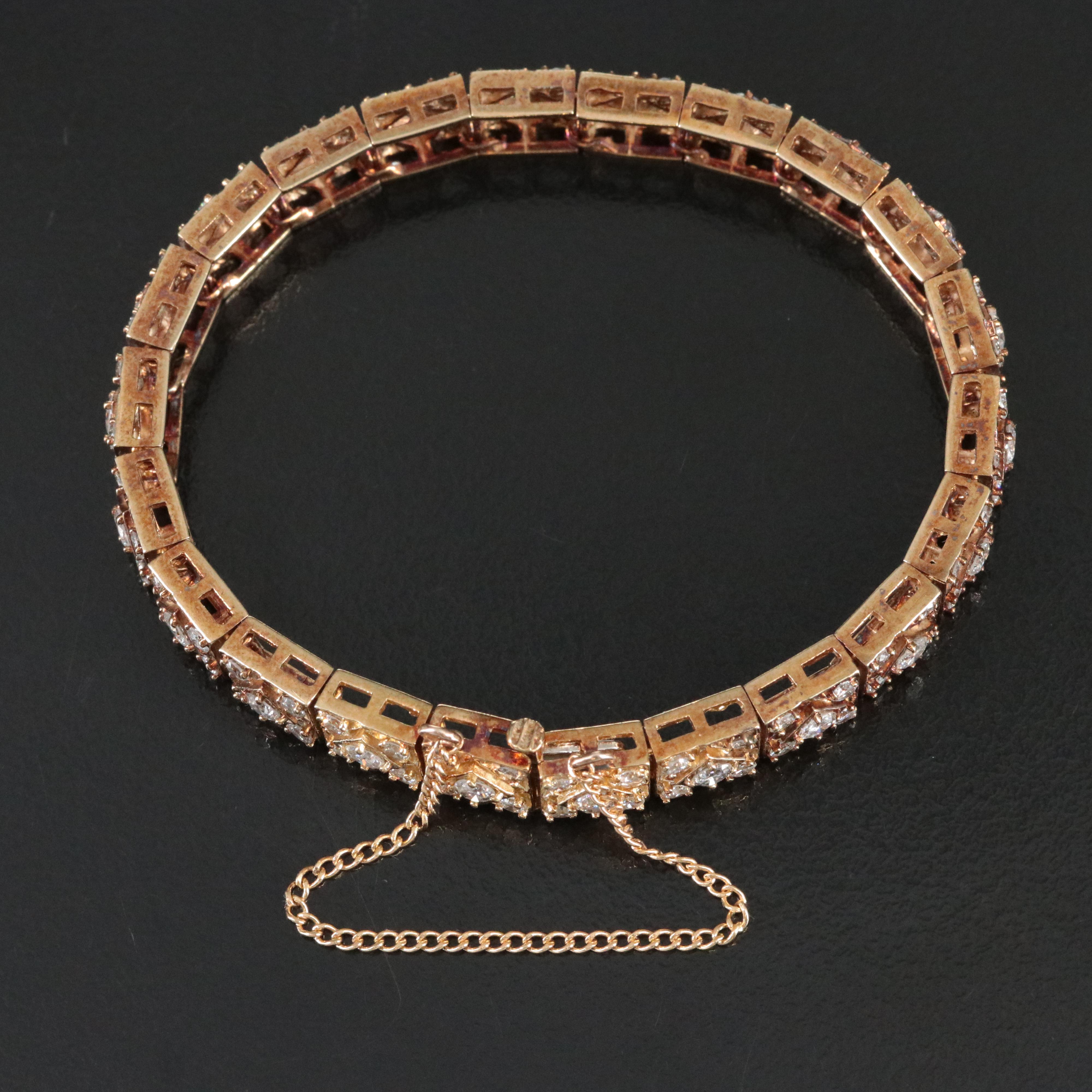 14K 5.54 CTW Diamond Bracelet