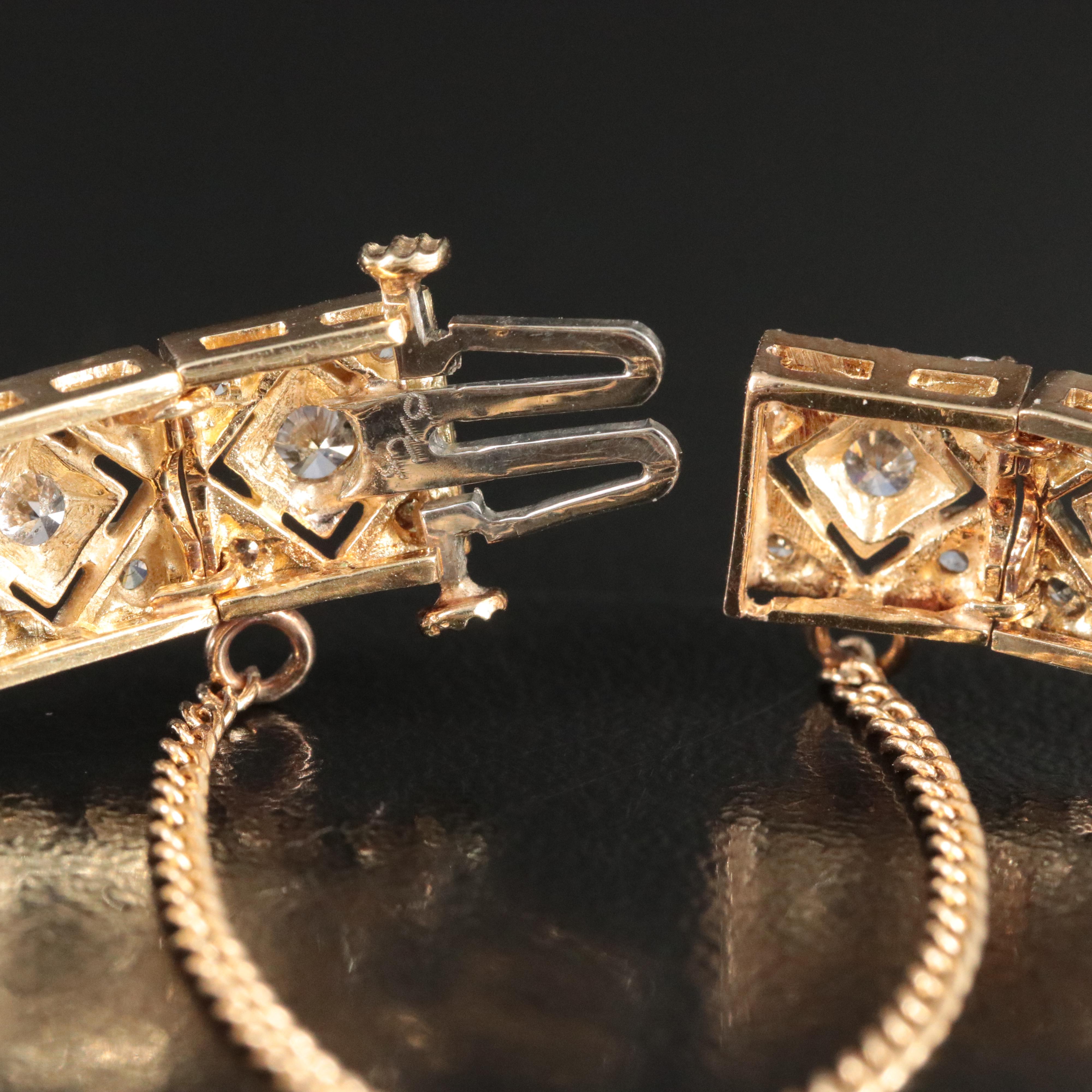 14K 5.54 CTW Diamond Bracelet