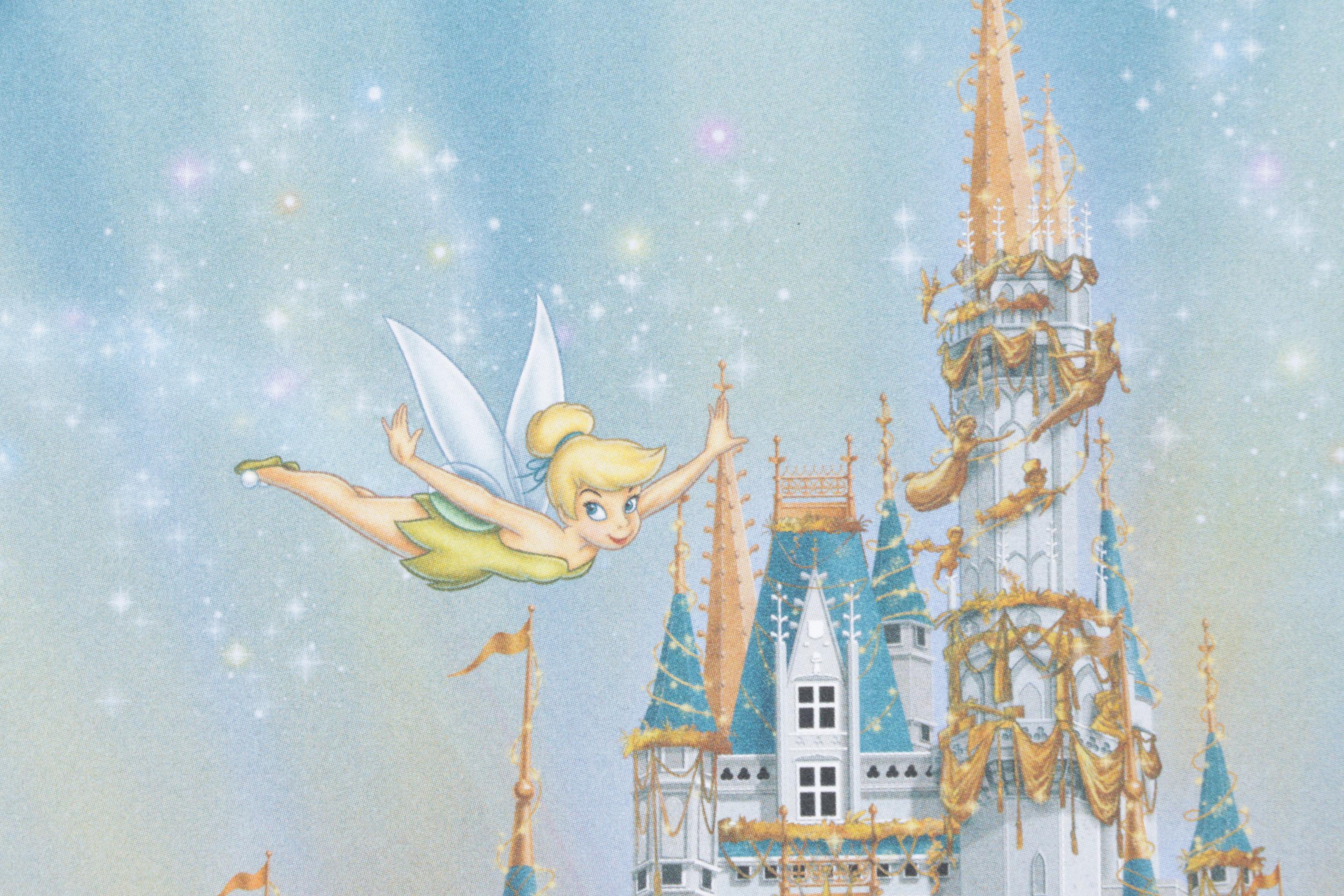 Disney Commemorative Lithograph "Happiest Celebration on Earth," 2005