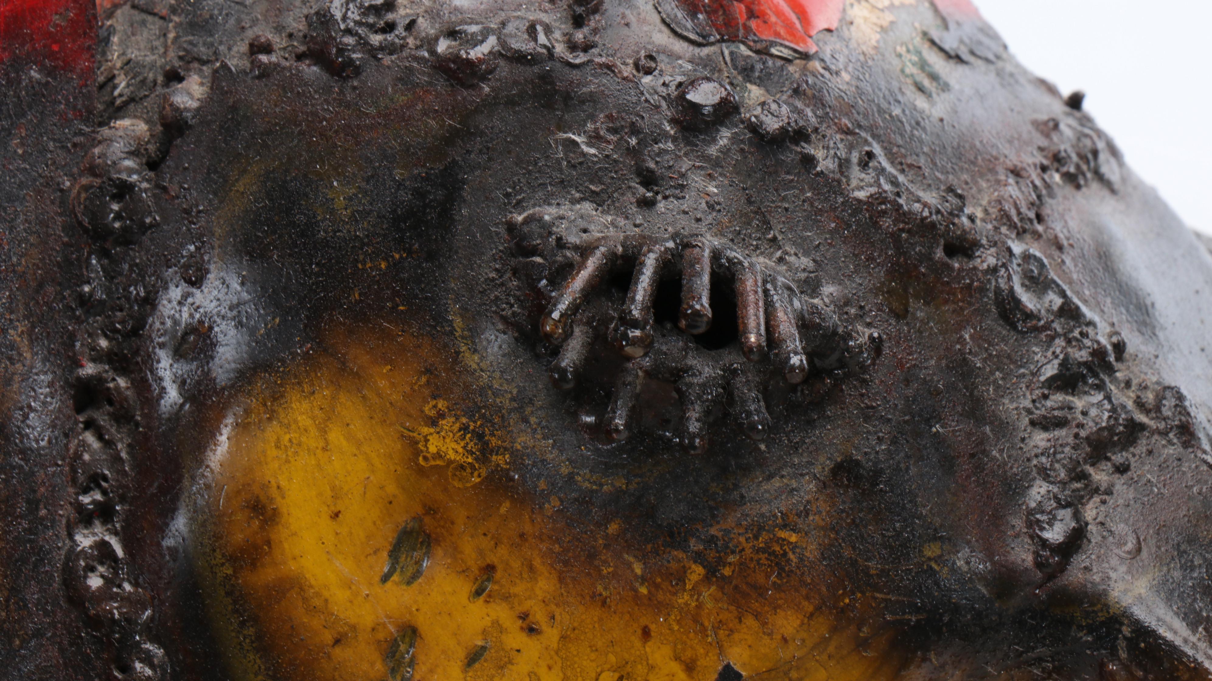 Upcycled Metal Elephant, Giraffe and Hippo Sculptures