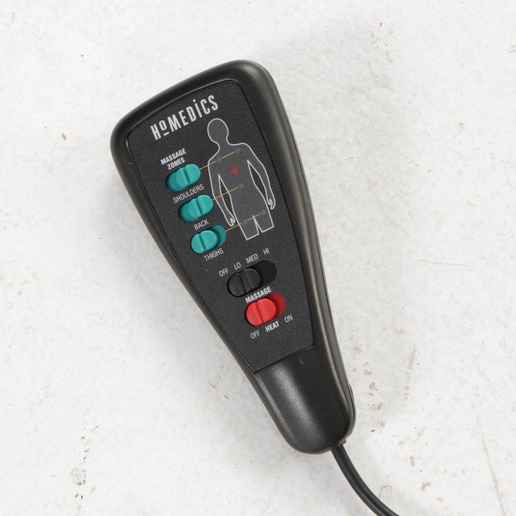 HoMedics Back Therapist Five-Motor Heated Seat Back Massager