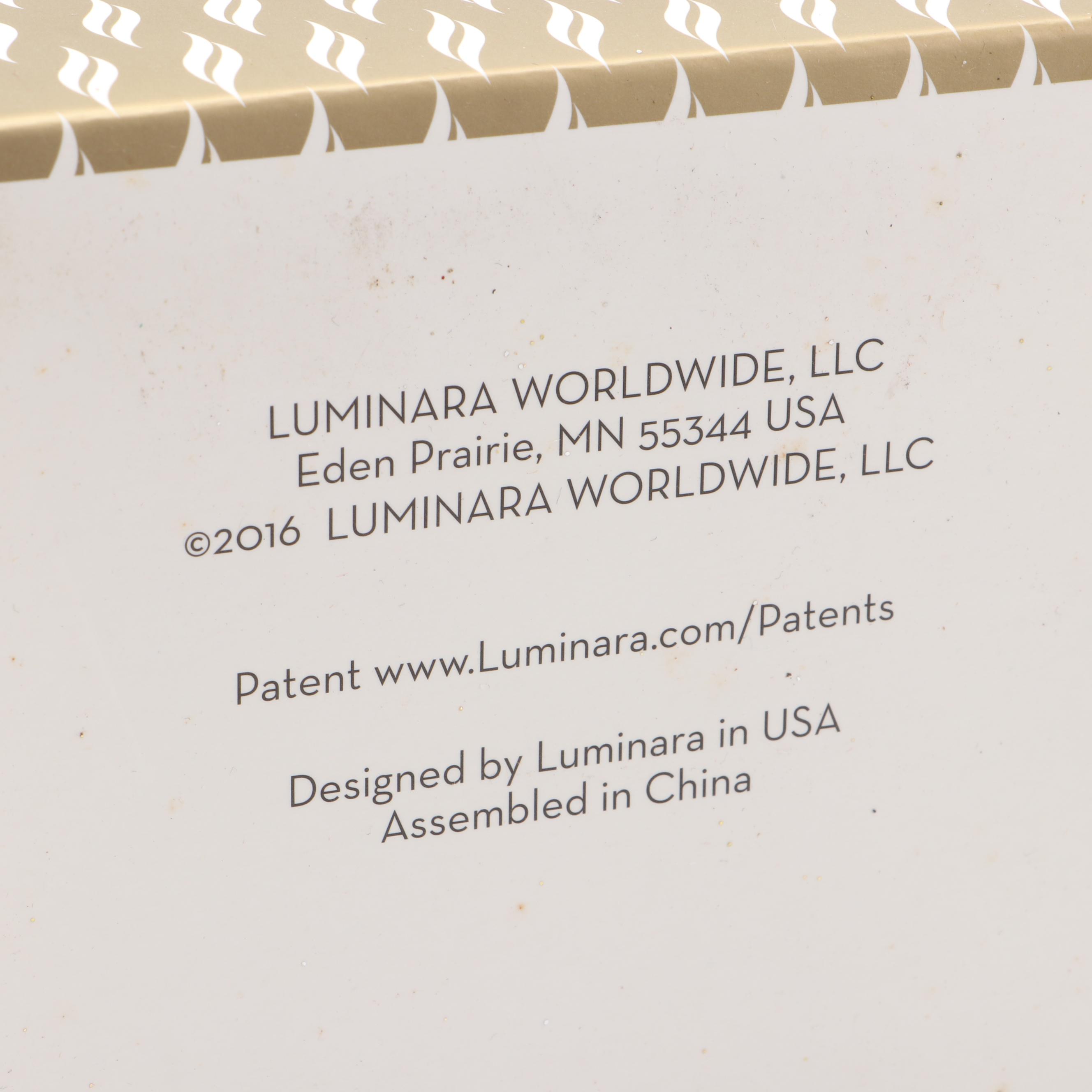 Luminara Flameless Candles with Candle Holders, Bird Figurines and More