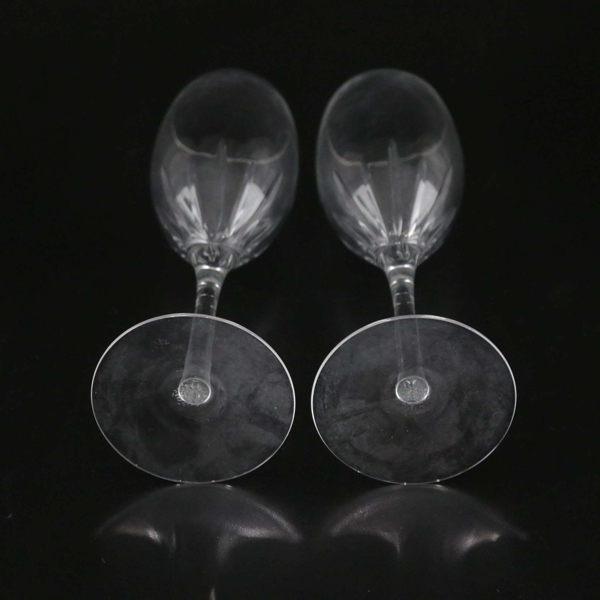 Lenox "Starfire" Stemware with Etched Glass Cocktail Shaker & Stirrers, 1960s