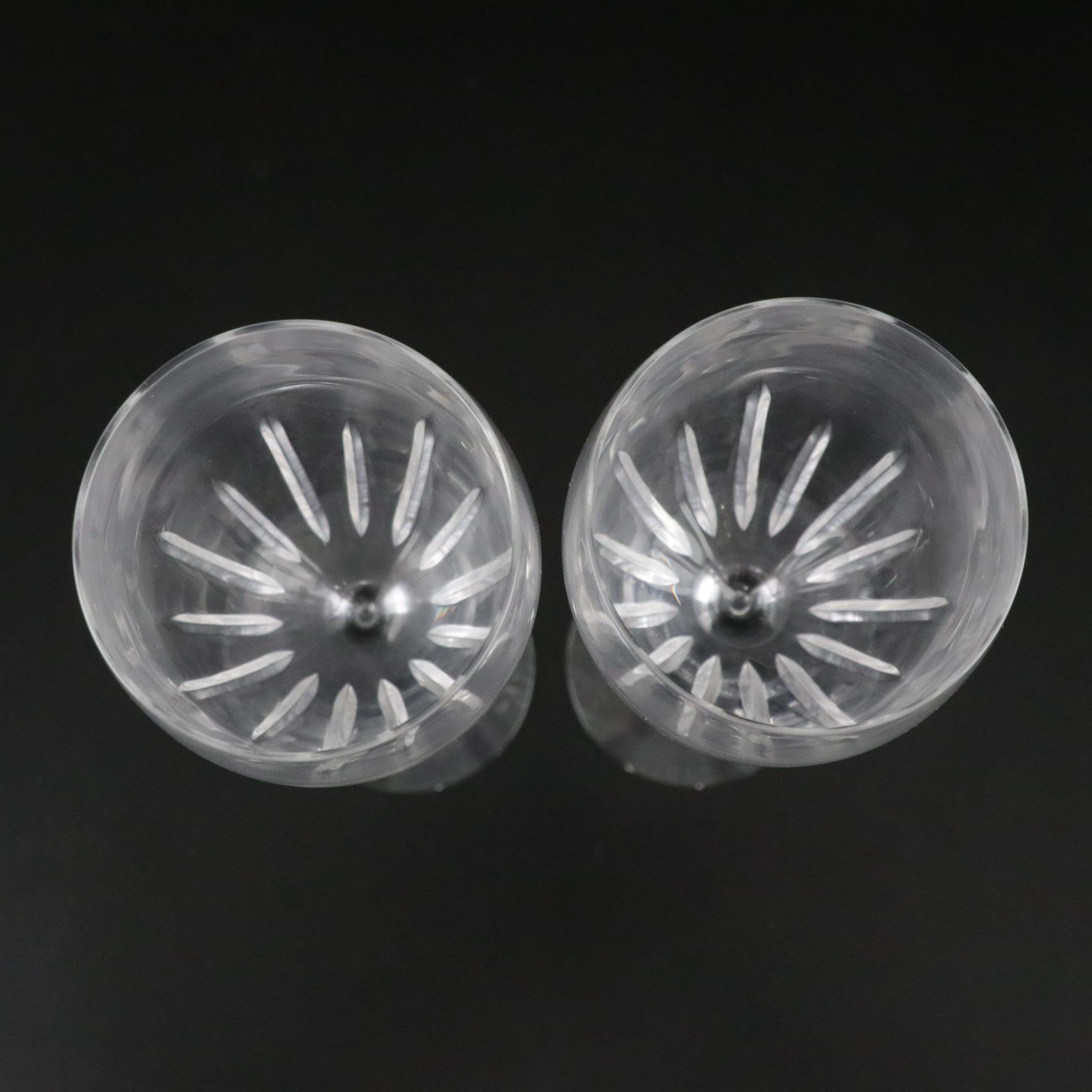 Lenox "Starfire" Stemware with Etched Glass Cocktail Shaker & Stirrers, 1960s