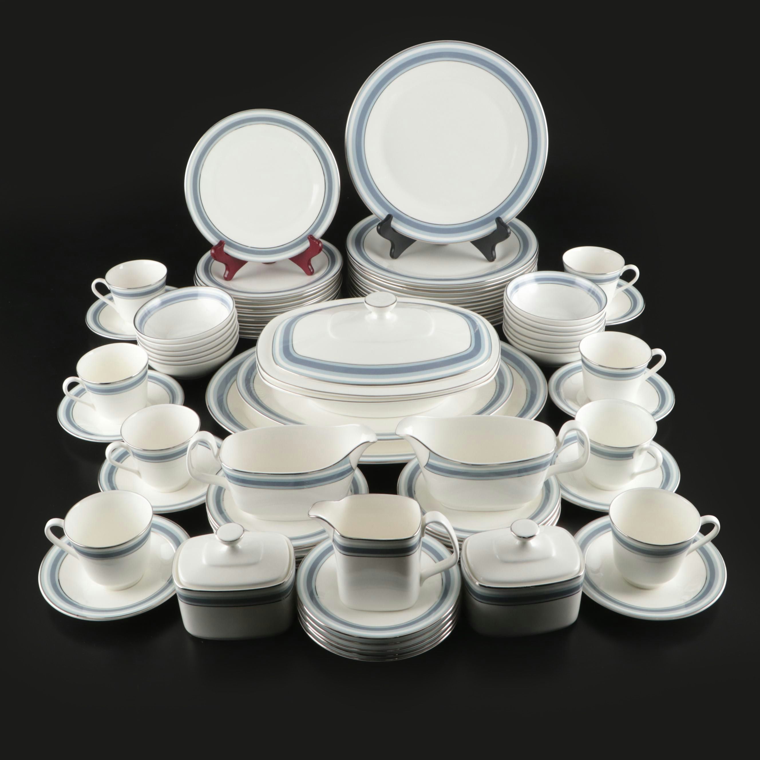 Royal Doulton "Eastbrook" Bone China Dinnerware and Serving Pieces, 1976-1984
