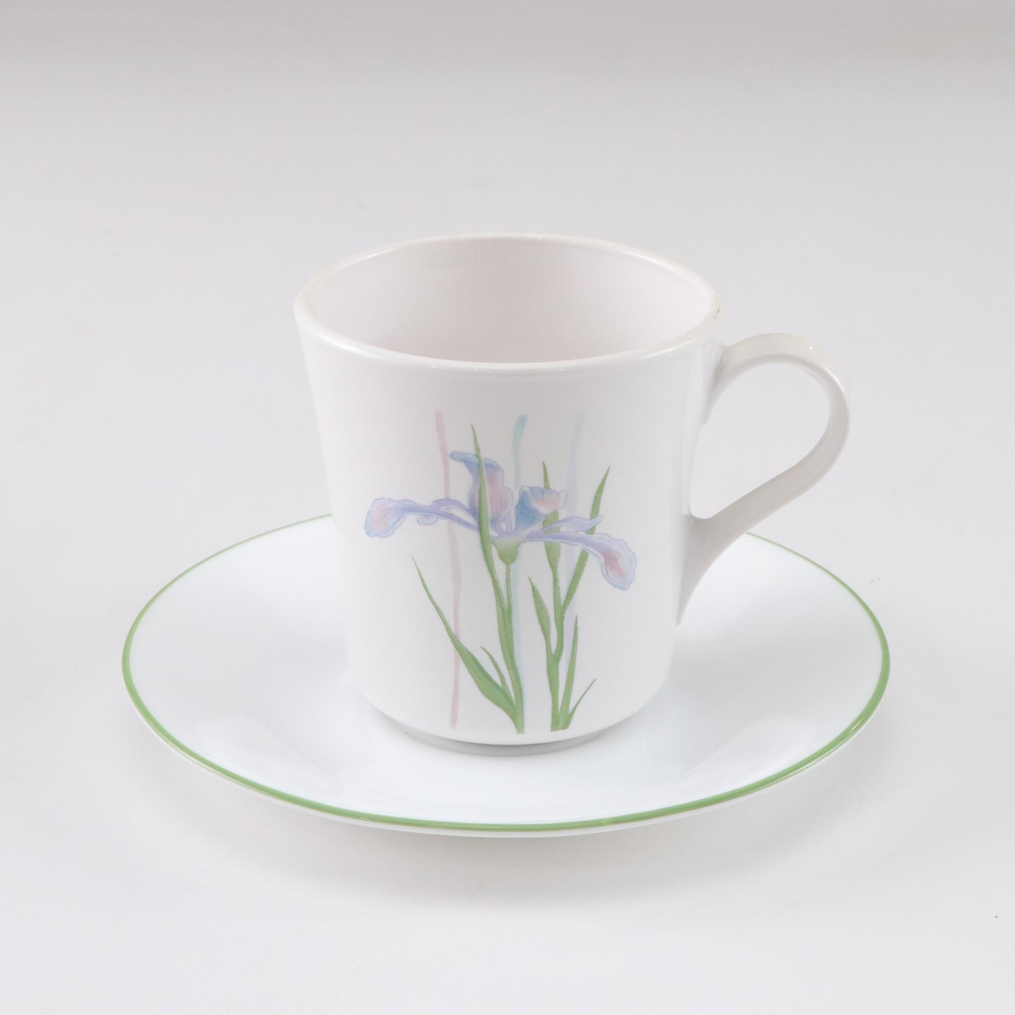 Corning by Corelle "Shadow Iris" Dinnerware with Glassware & Serving Dishes