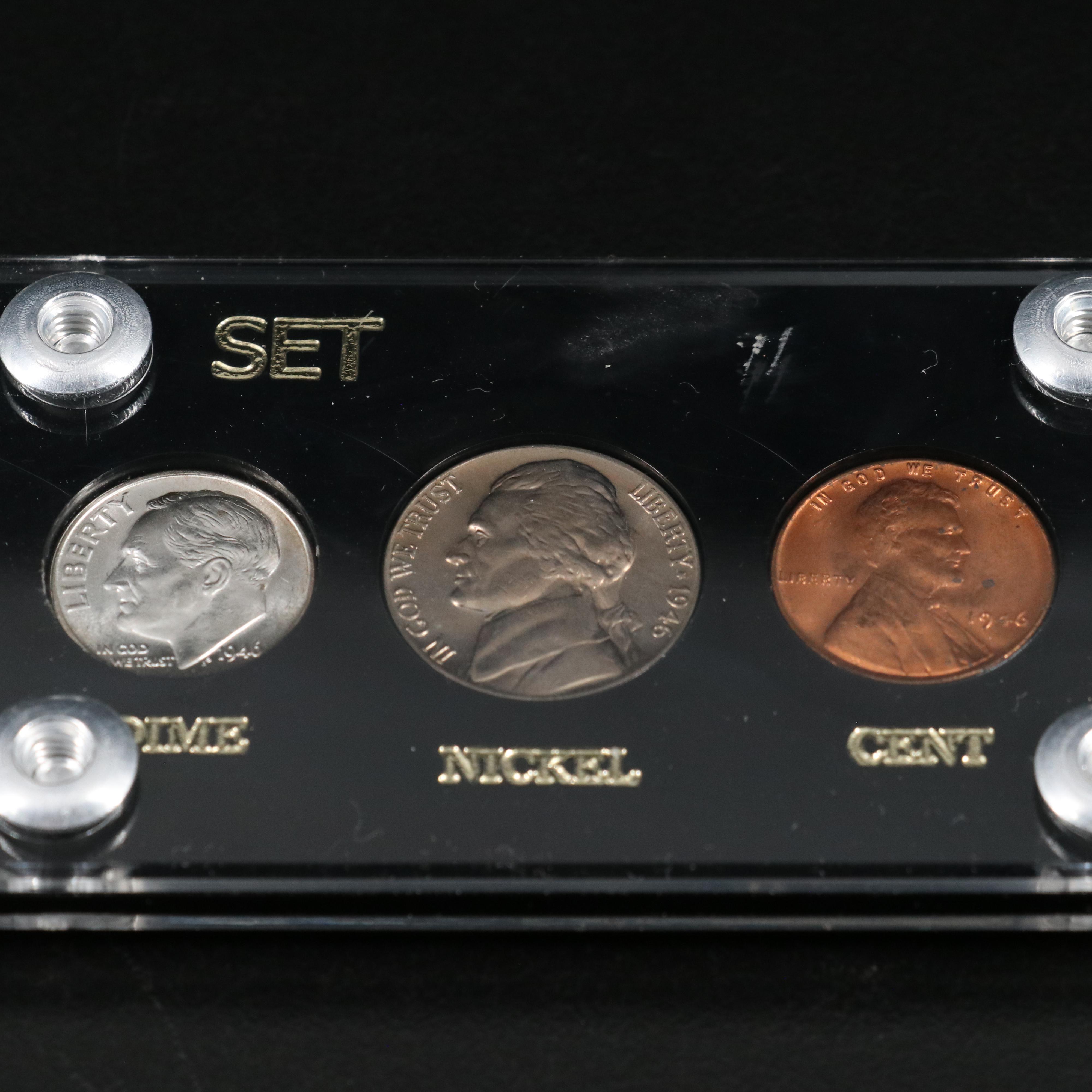 1946 Philadelphia Year Set of United States Coins