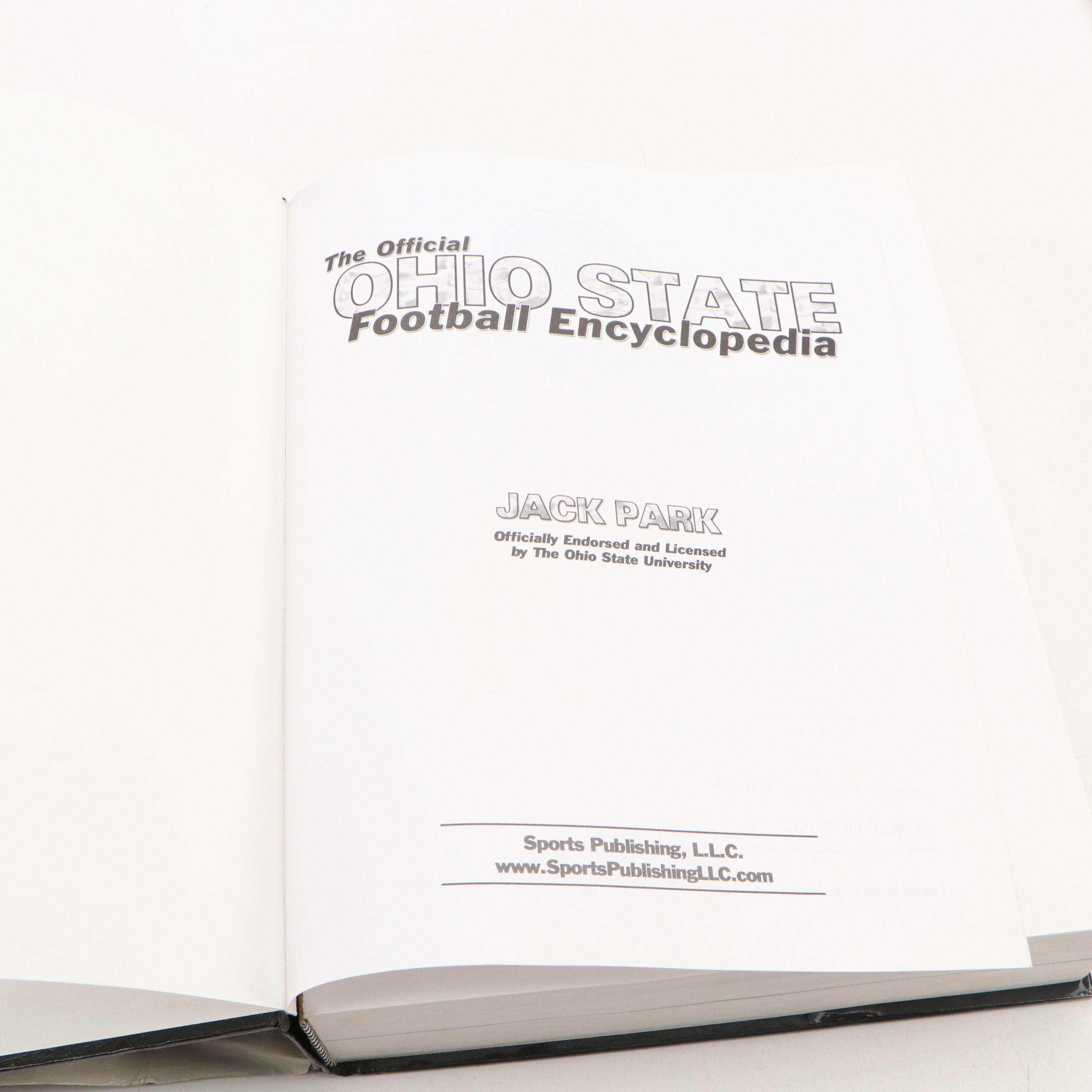 Ohio State University Buckeyes Football Memorabilia Collection with Books