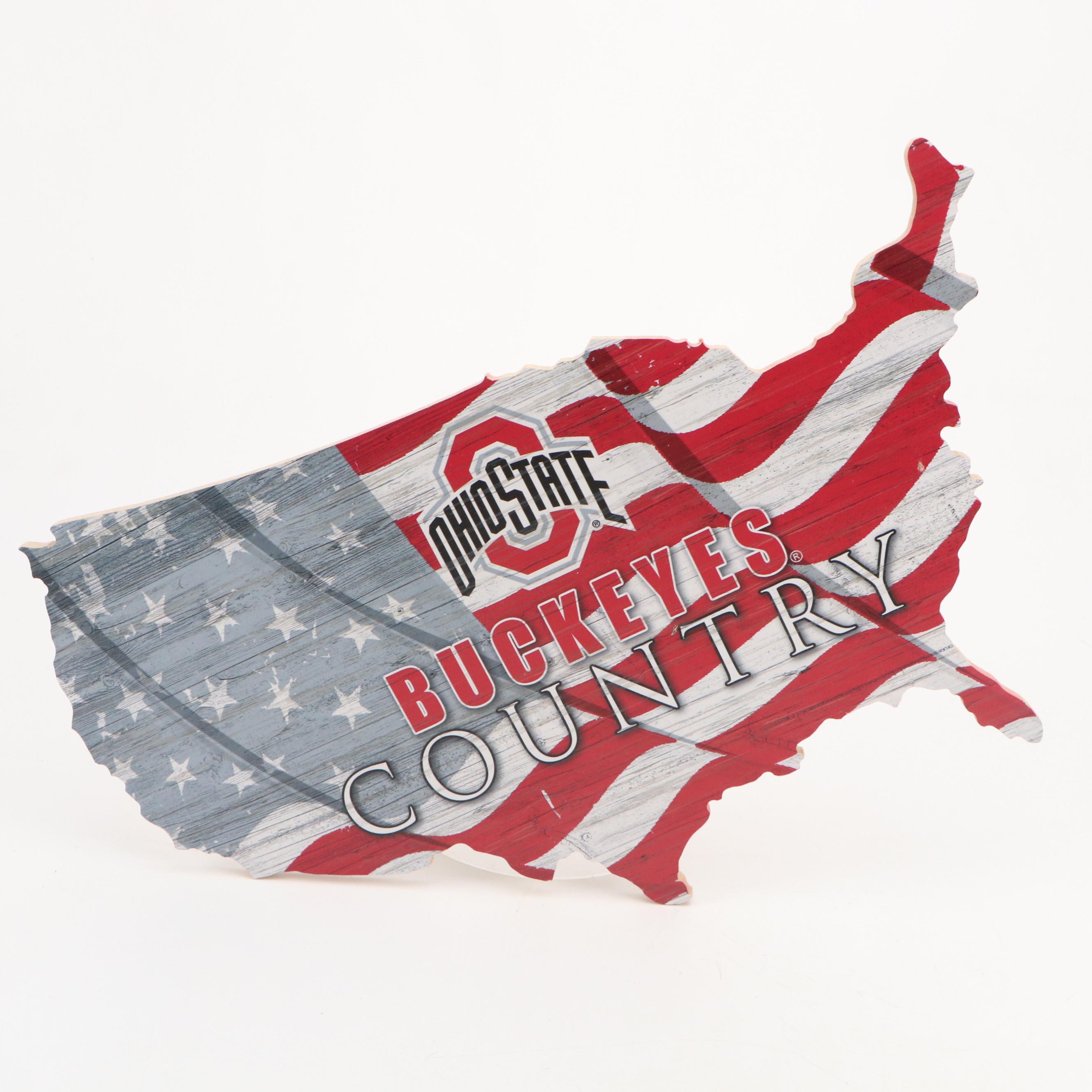 Ohio State University Buckeyes Football Memorabilia Collection with Books