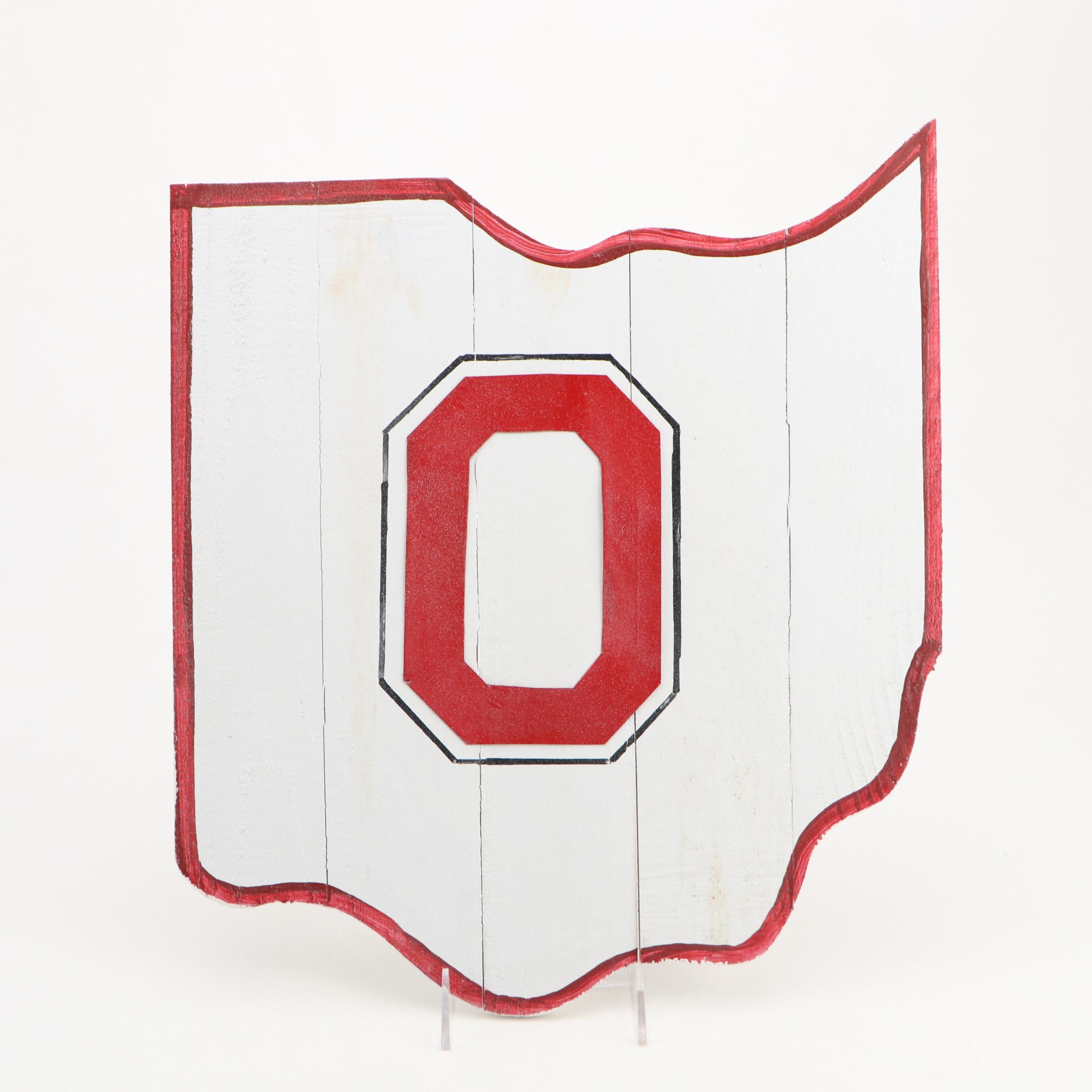 Ohio State University Buckeyes Football Memorabilia Collection with Books