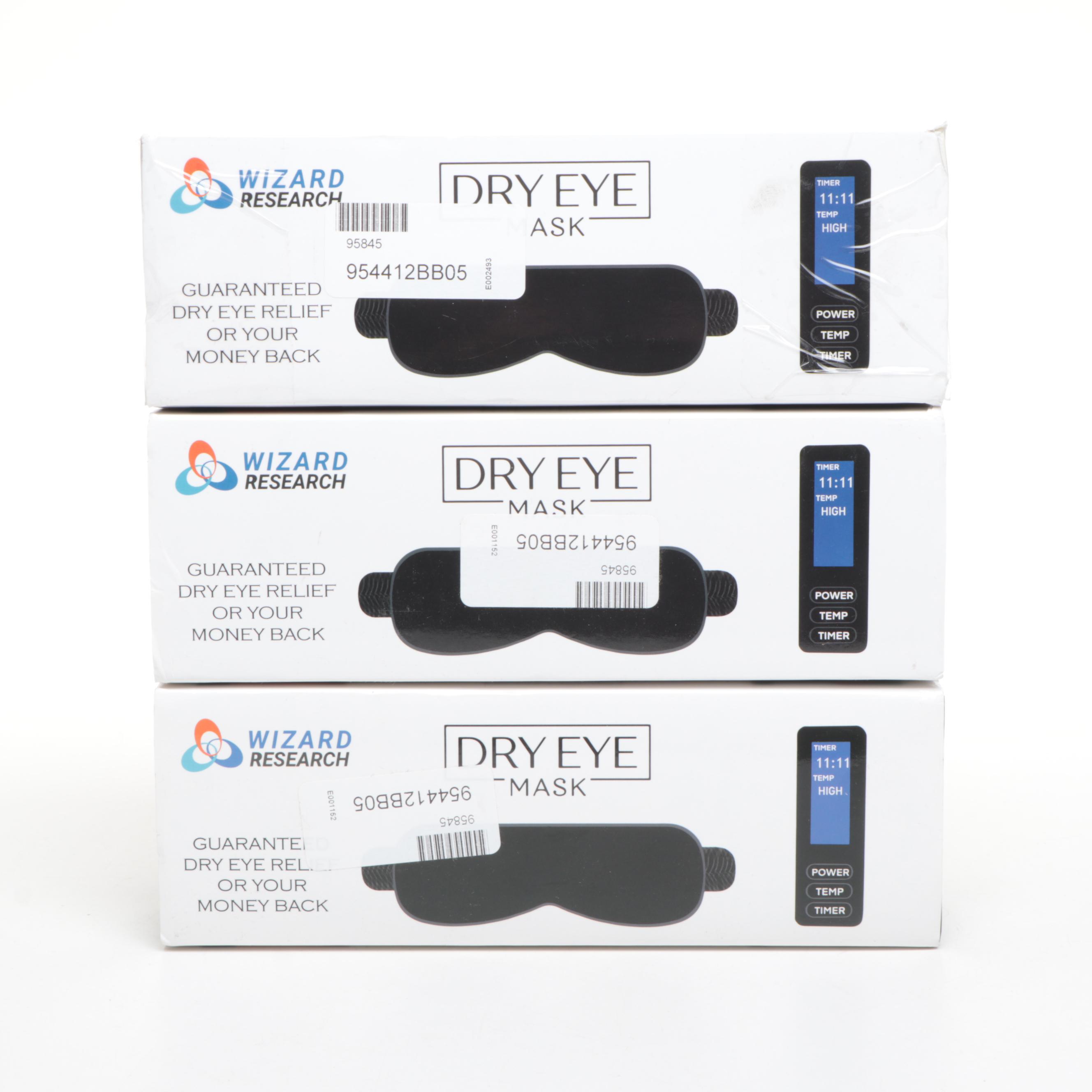 Flawless Legs Hair Remover with Wizard Research Dry Eye Masks