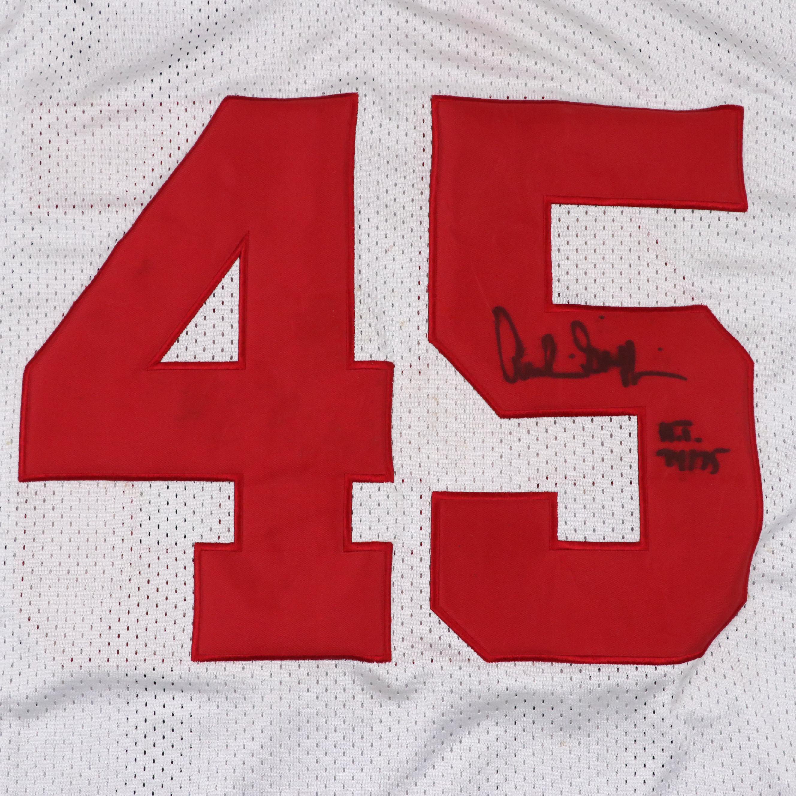 Archie Griffin Signed Ohio State Buckeyes Colosseum Football Jersey