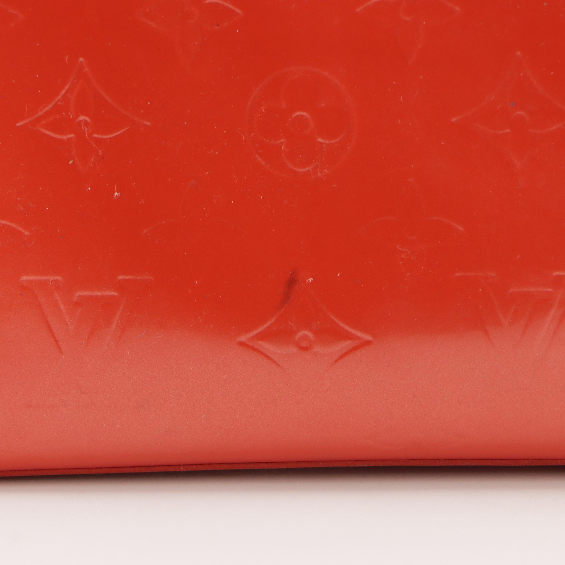 Louis Vuitton Wilshire PM Bag in Orange Sunset Monogram Vernis