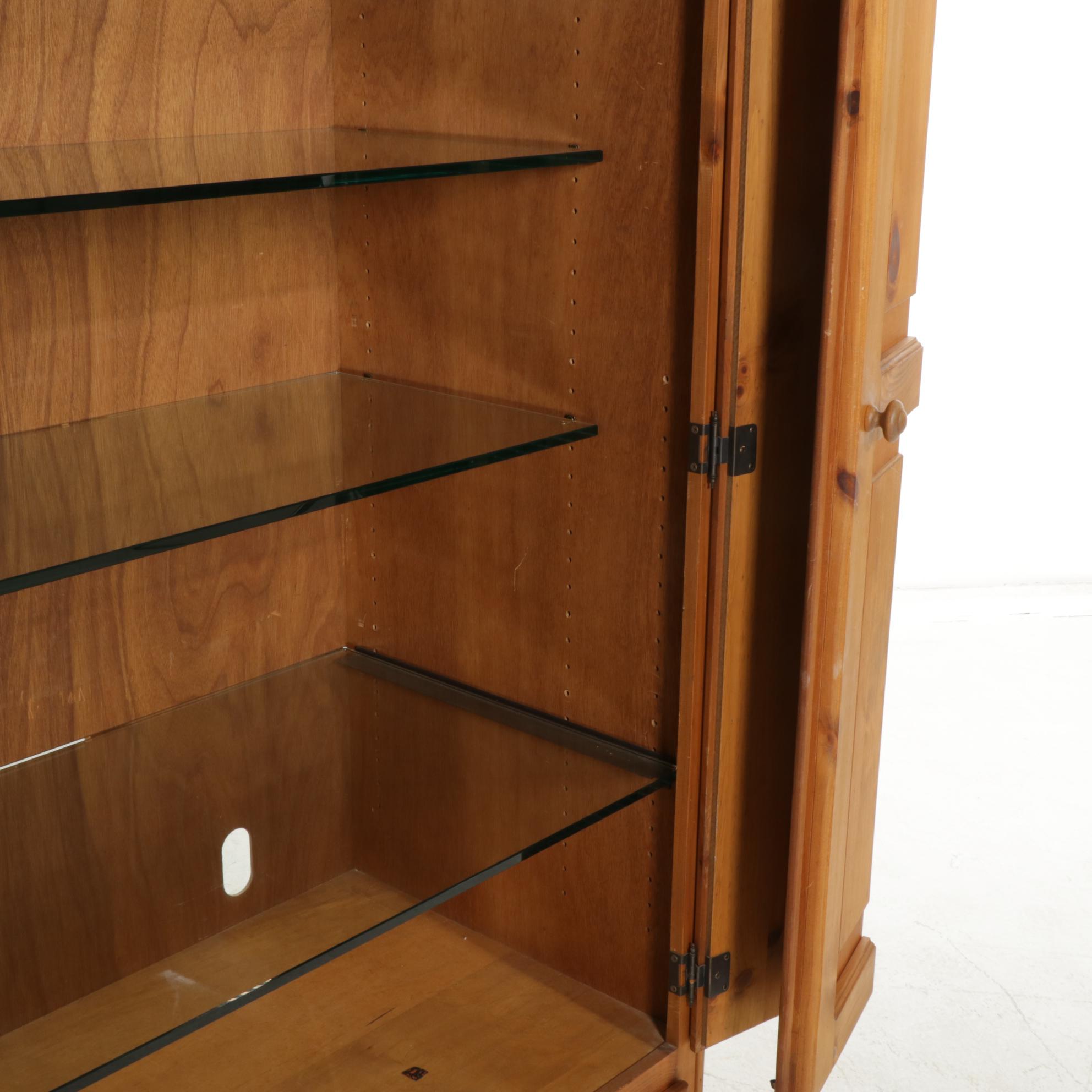 Pine Entertainment Armoire