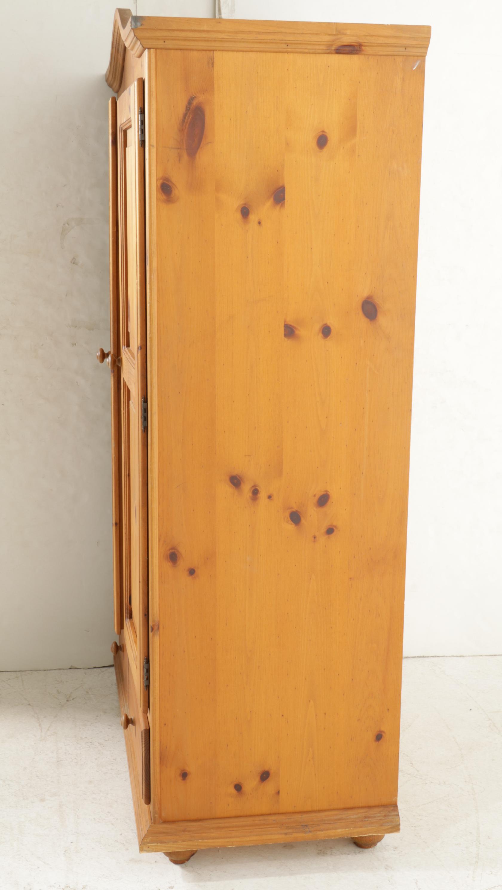Pine Entertainment Armoire