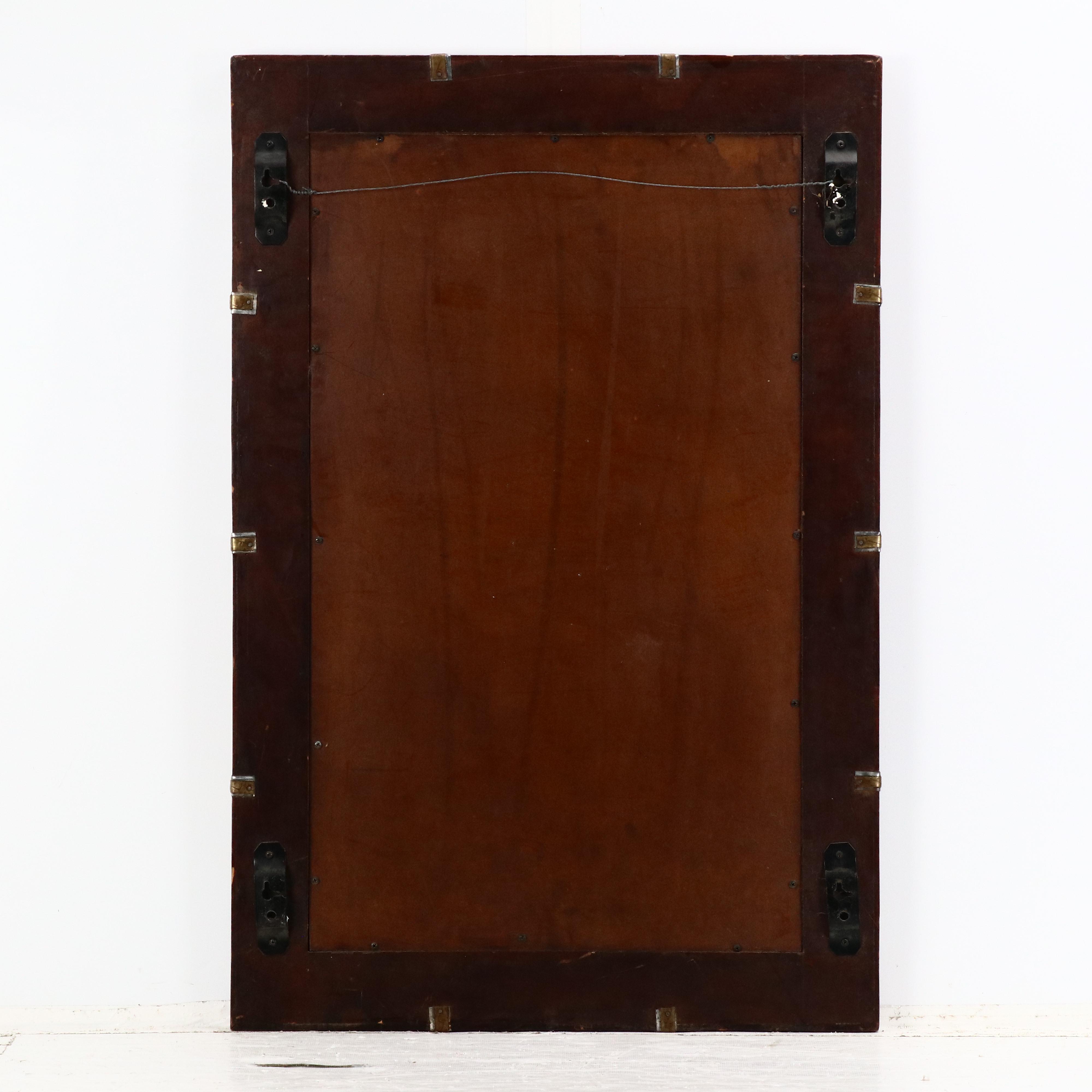 Moroccan Style Metal Framed Wall Mirror