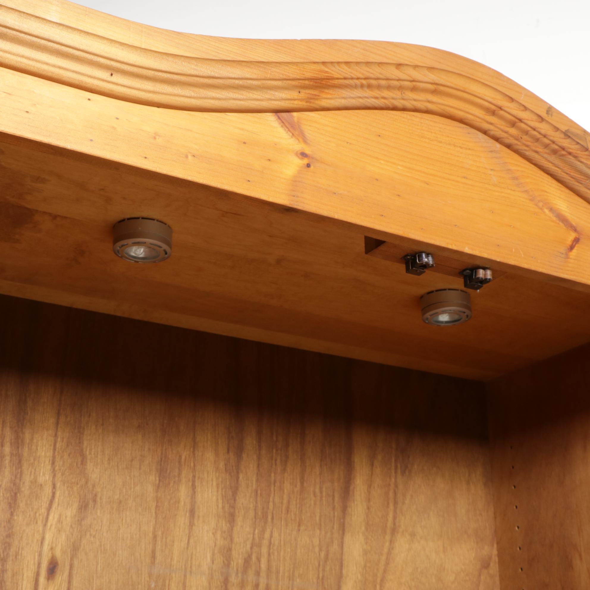 Pine Entertainment Armoire