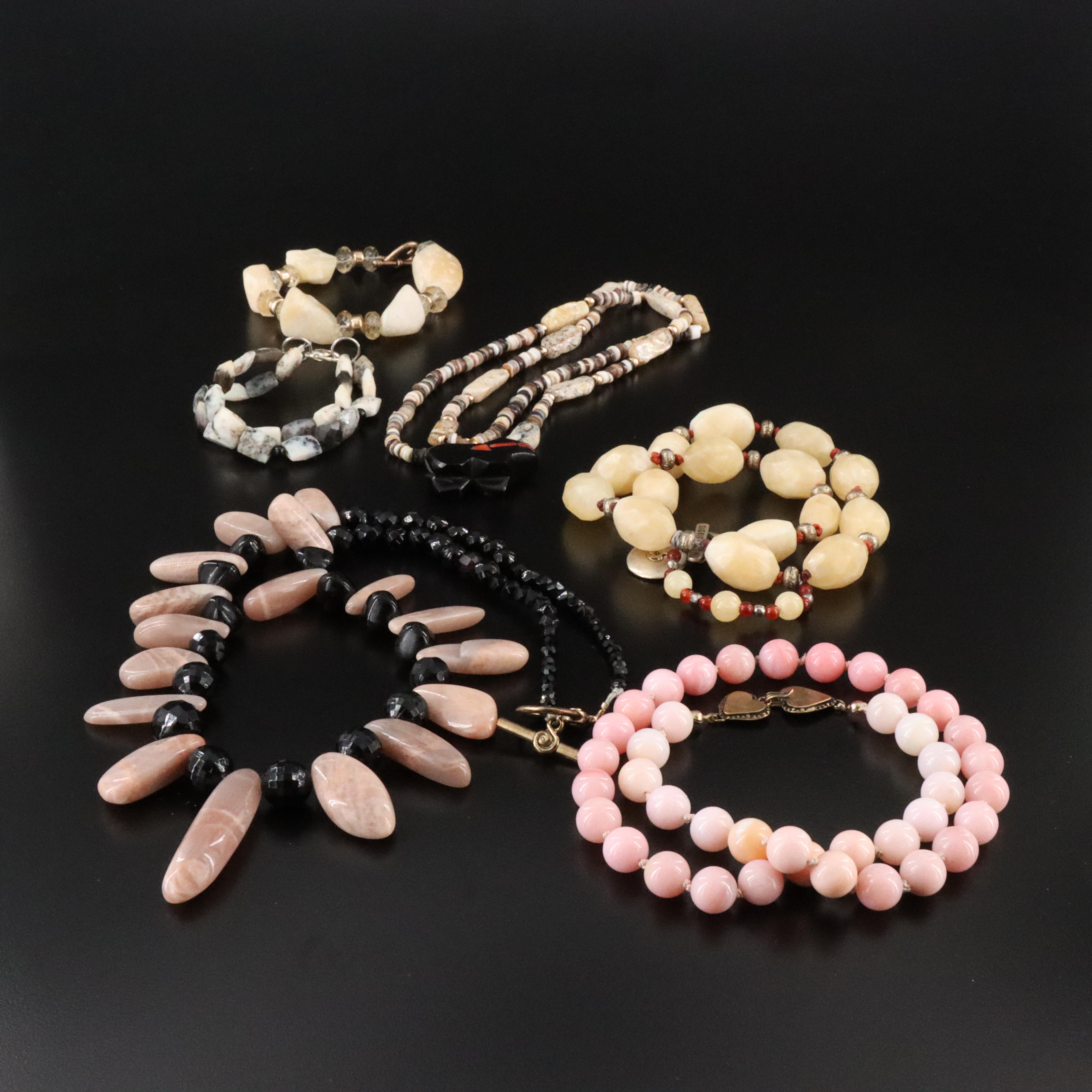 Gemstone Necklace and Bracelet Collection Featuring Sigrid Olsen